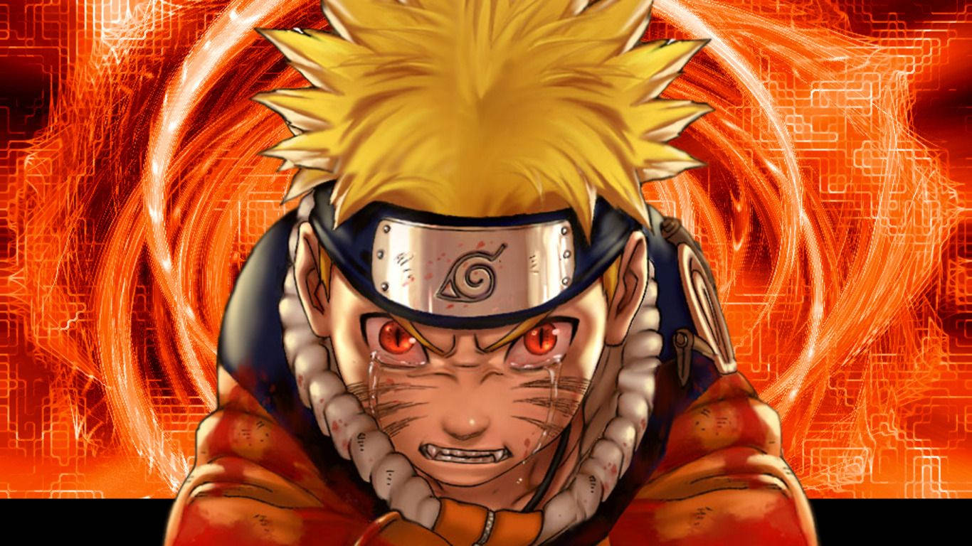 Naruto Aki Hai na Kulia Moja kwa Moja Picha ya Ukuta