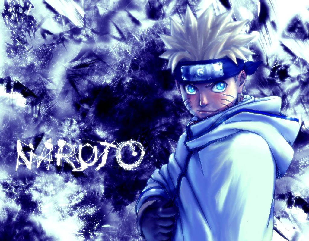 Naruto Baridi Aesthetic ya Bluu Picha ya Ukuta