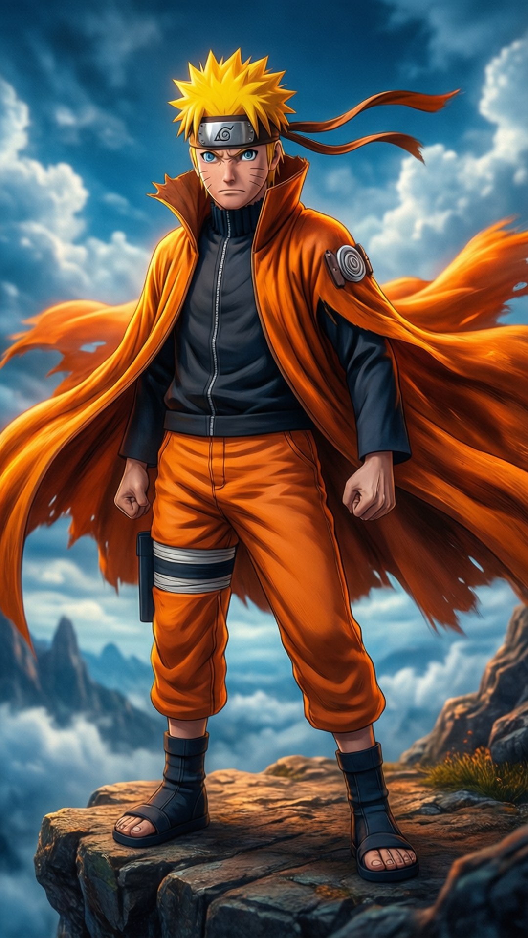 Naruto Katika Hali ya Hekima Picha ya Ukuta