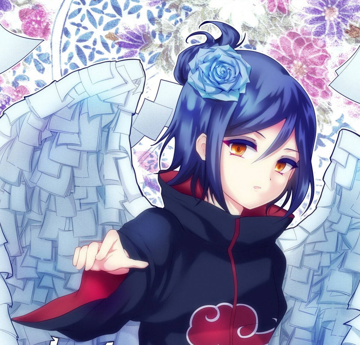 Naruto Konan Mrembo Picha ya Ukuta