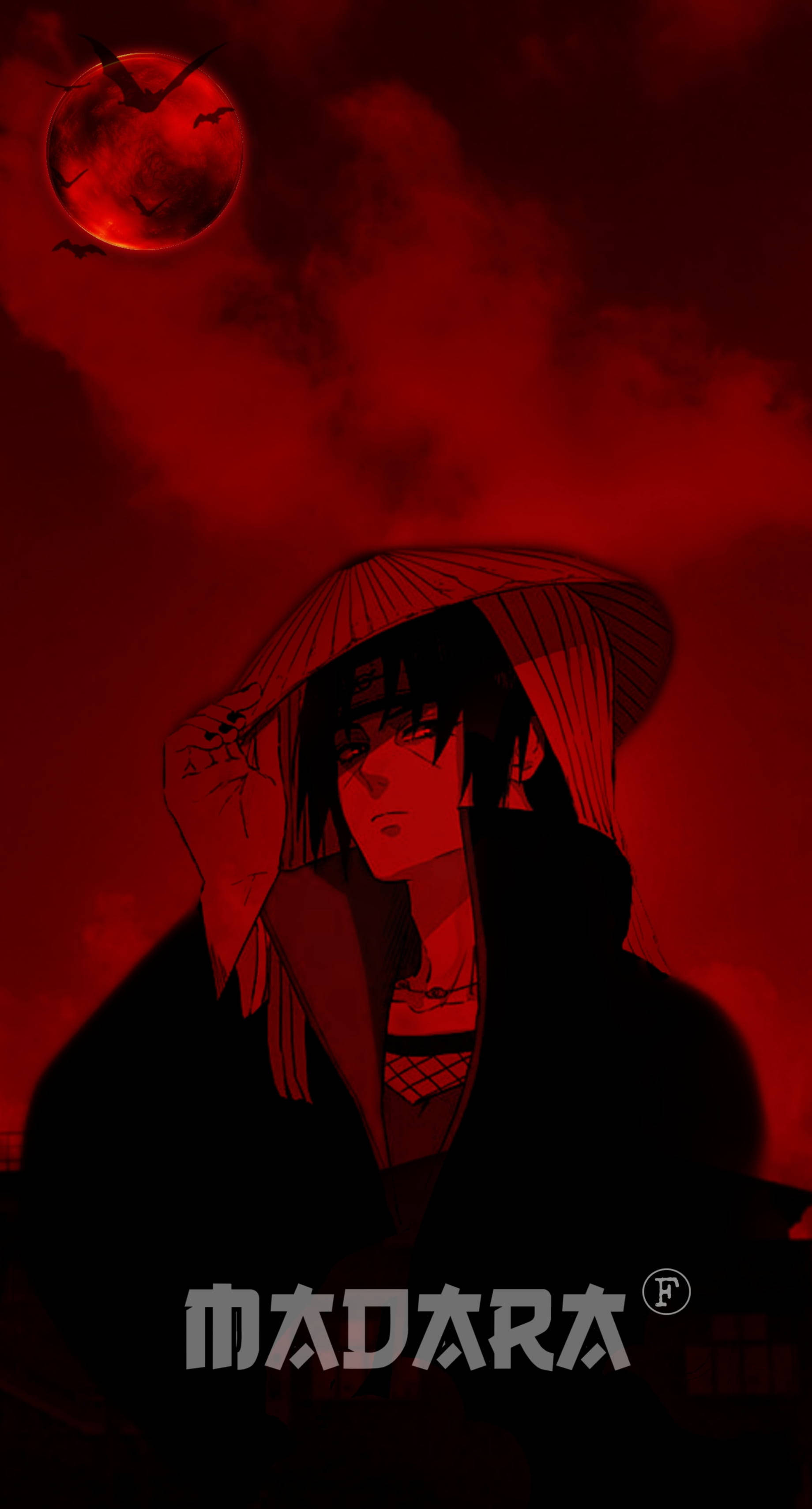 Naruto Live Madara Nyekundu Aesthetic Picha ya Ukuta