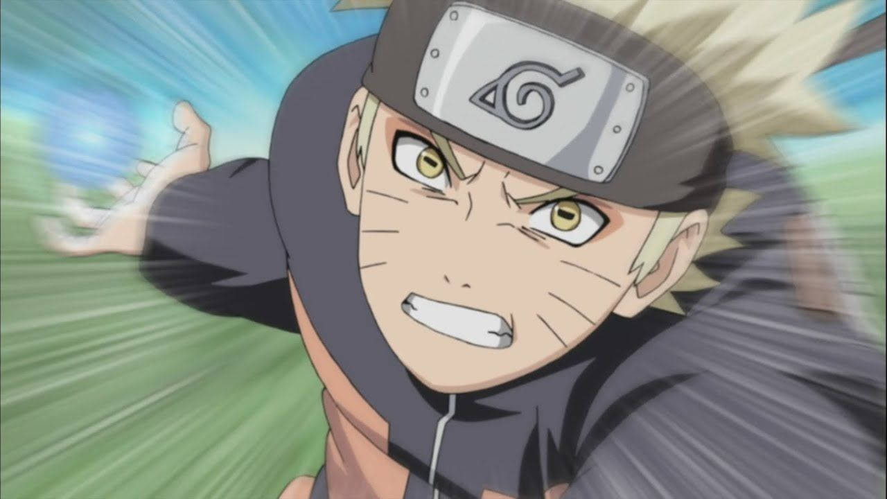 Naruto Live Mwenye Hasira Picha ya Ukuta