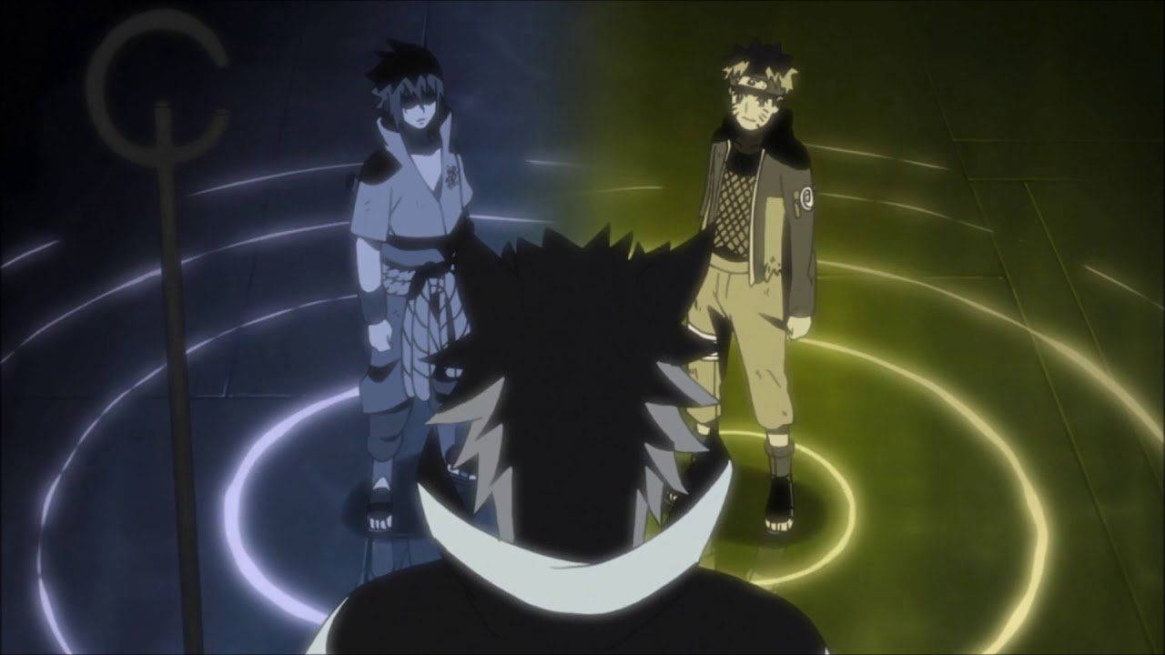 Naruto Moja Sasuke Hagoromo Picha ya Ukuta