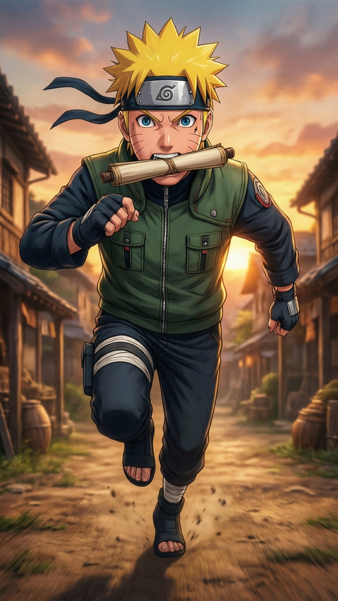 Naruto Mshambuliaji Picha ya Ukuta