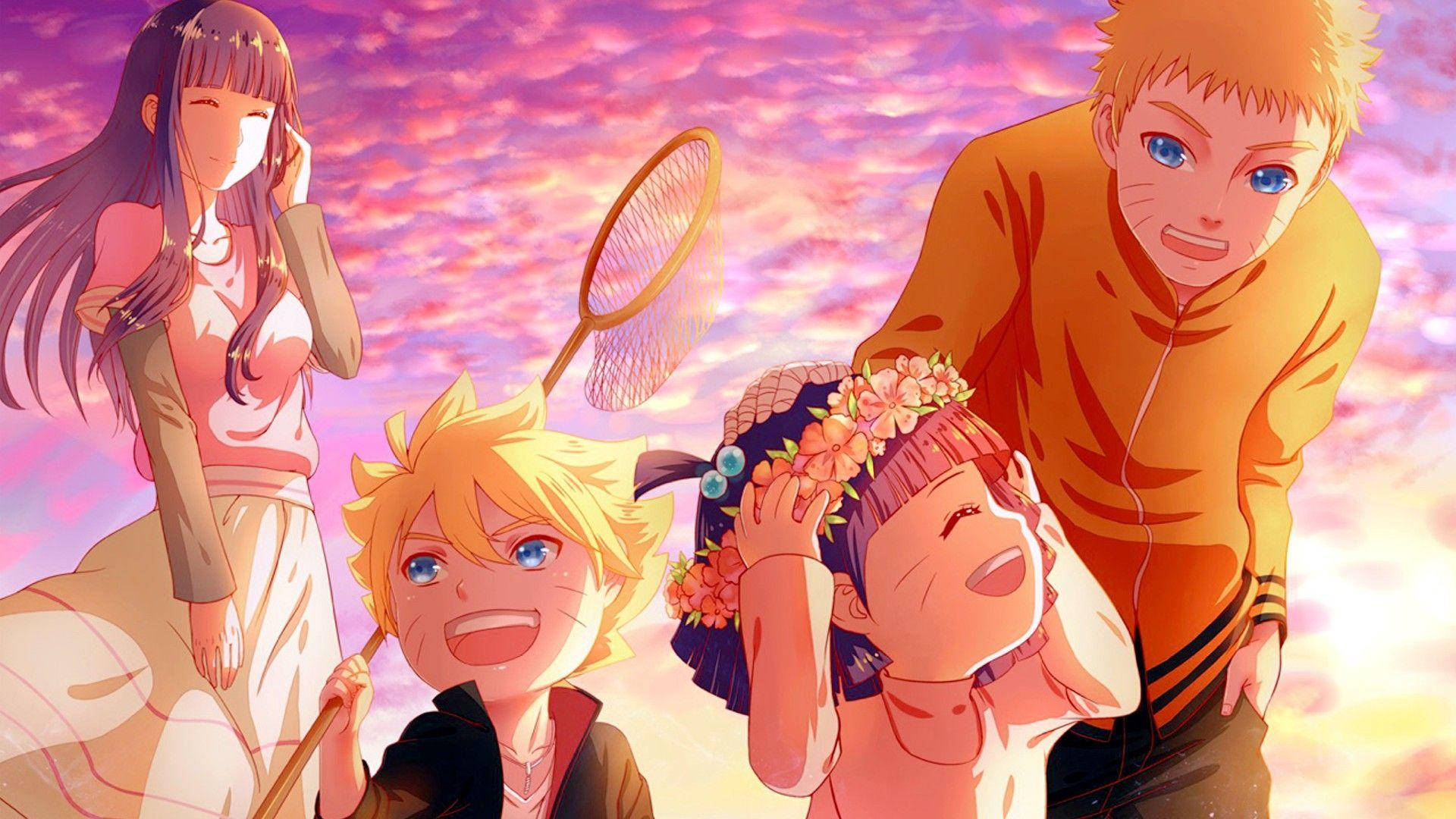 Naruto na Hinata - Uhusiano Usioyumba Picha ya Ukuta