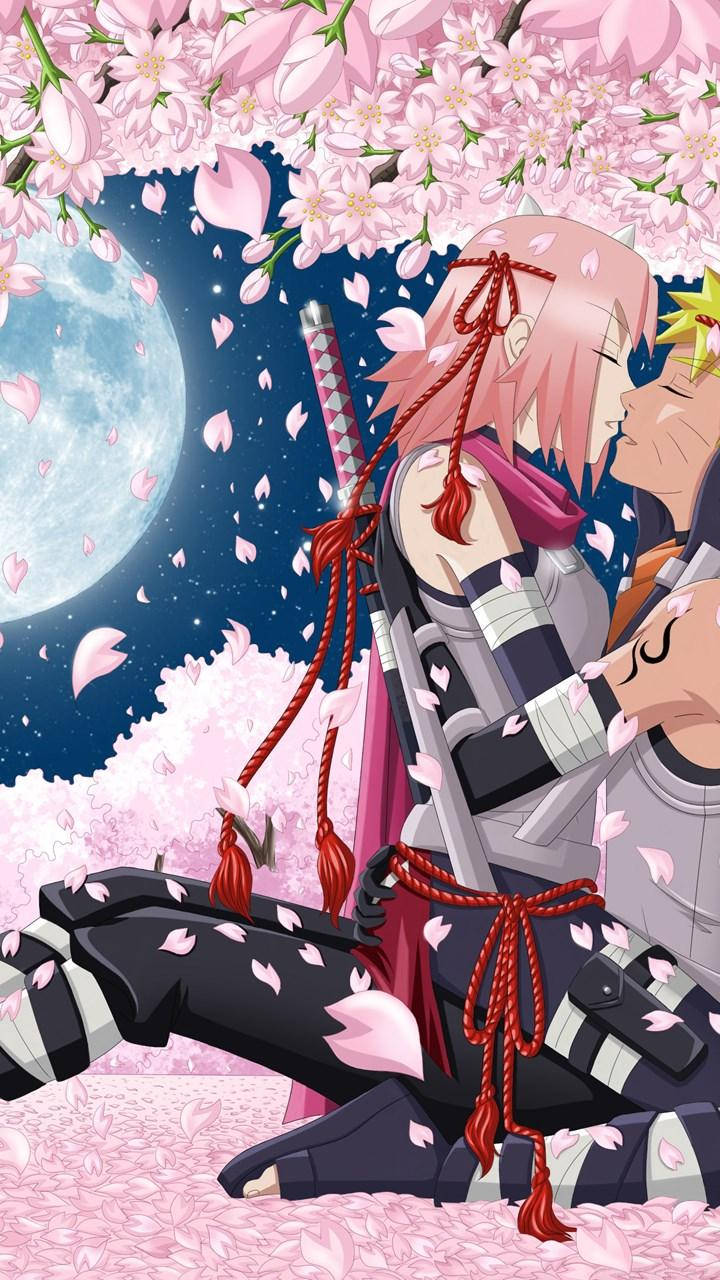 Naruto na Sakura Aesthetic Picha ya Ukuta