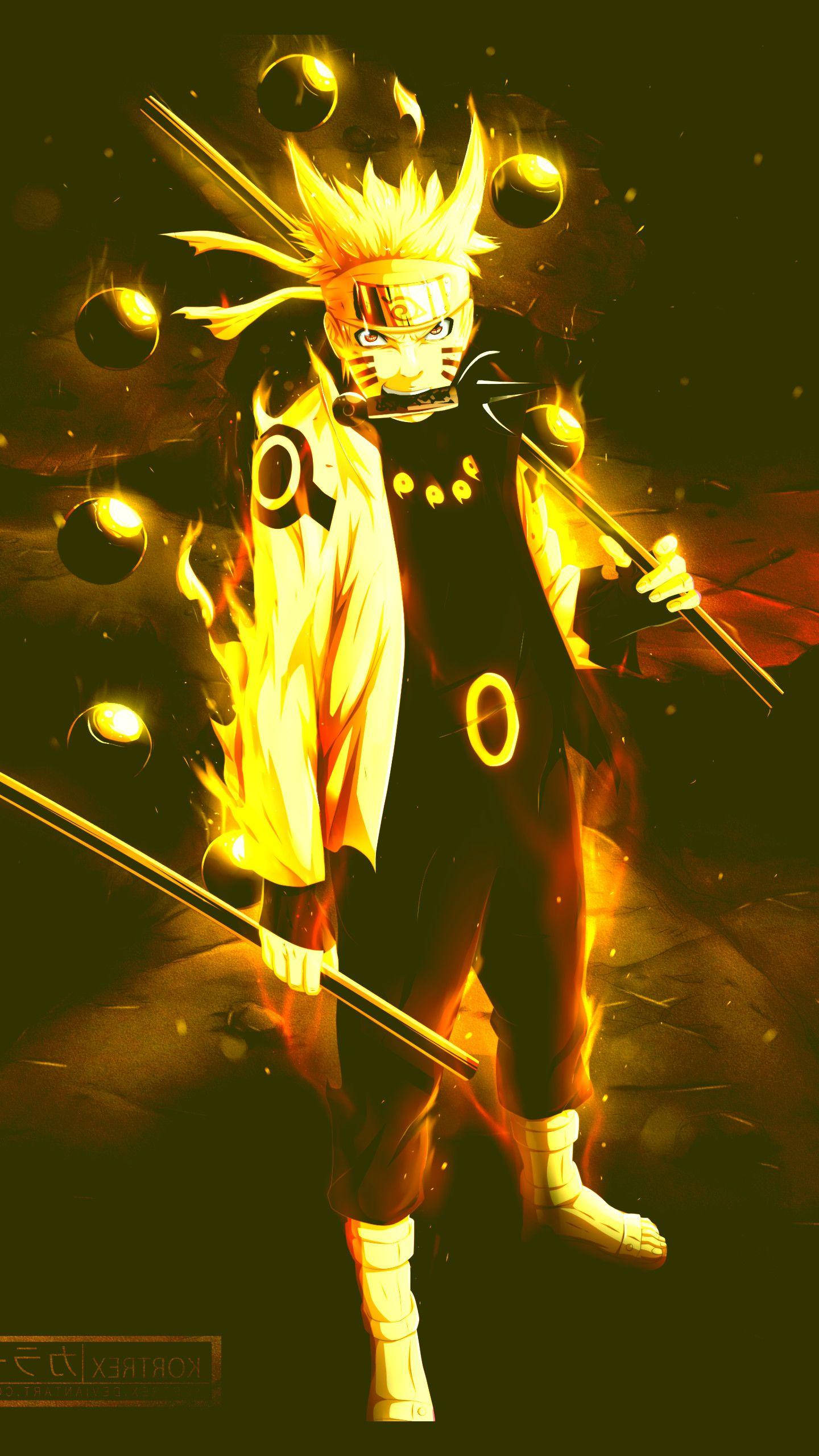 Naruto Simu 3D Picha ya Ukuta