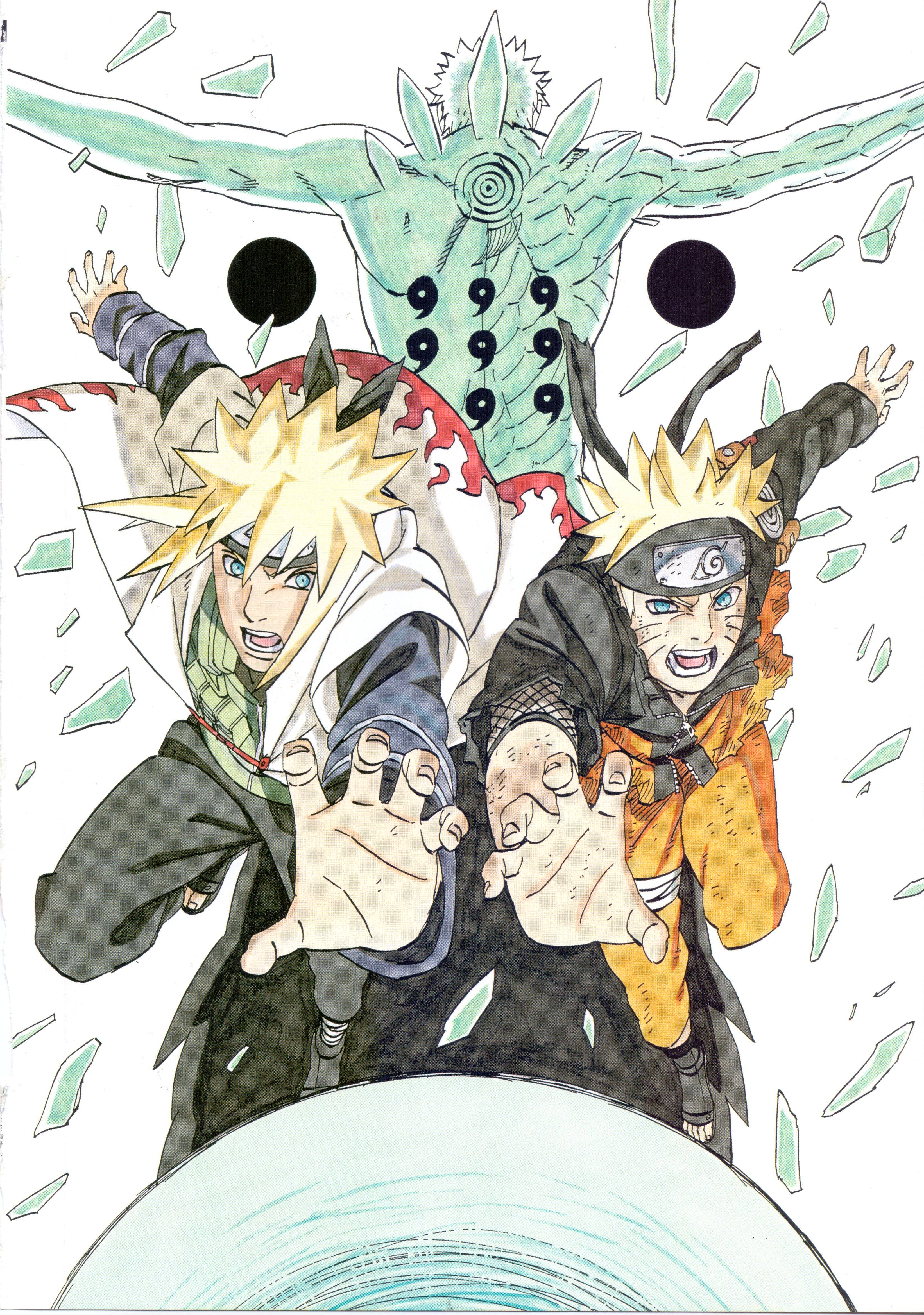 Naruto Simu Sage wa Njia Sita Picha ya Ukuta