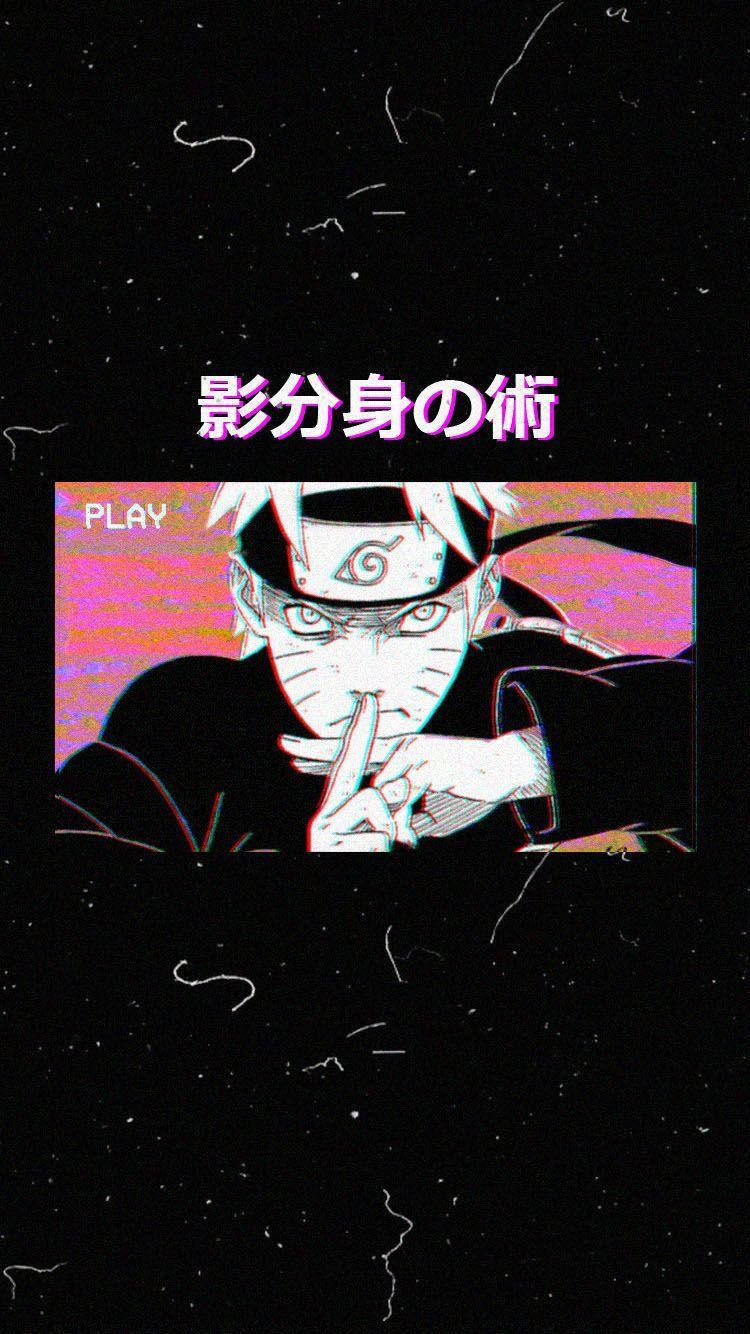 Naruto Tekiniki ya Kivuli Aesthetic Picha ya Ukuta