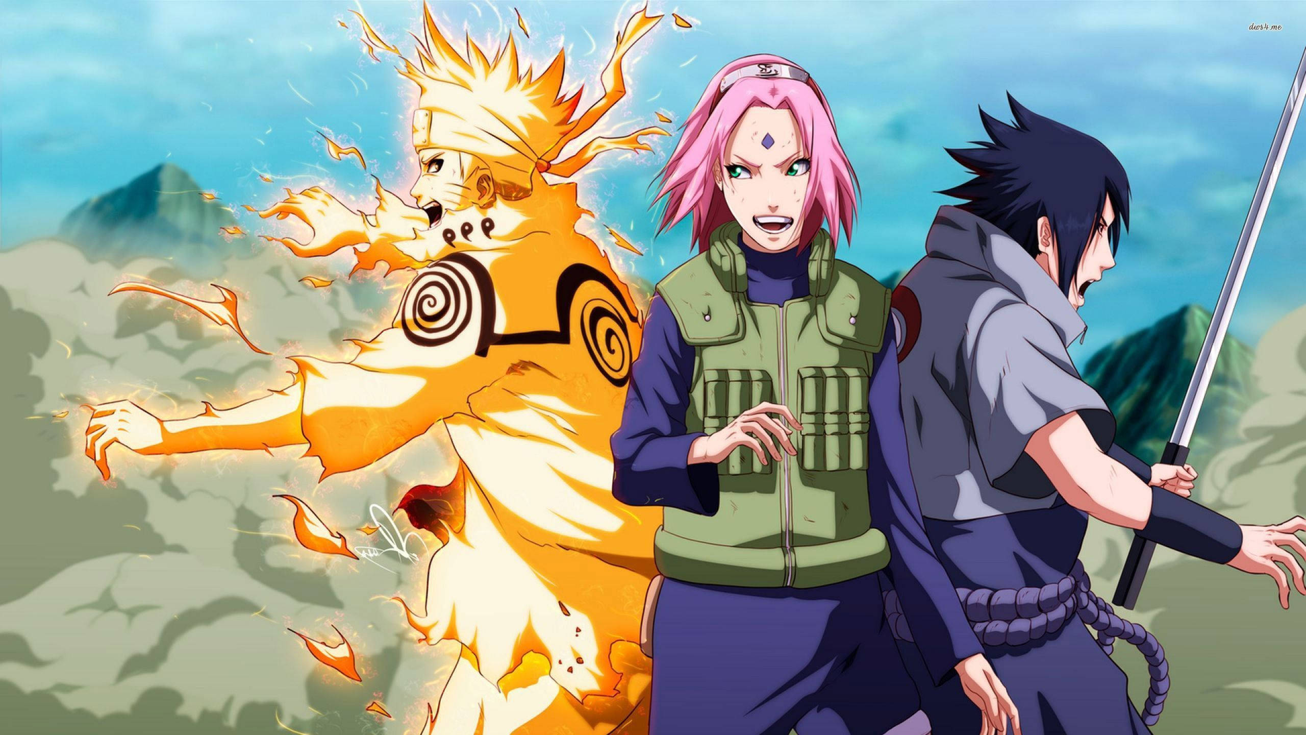 Naruto Timu Hai 7 Picha ya Ukuta