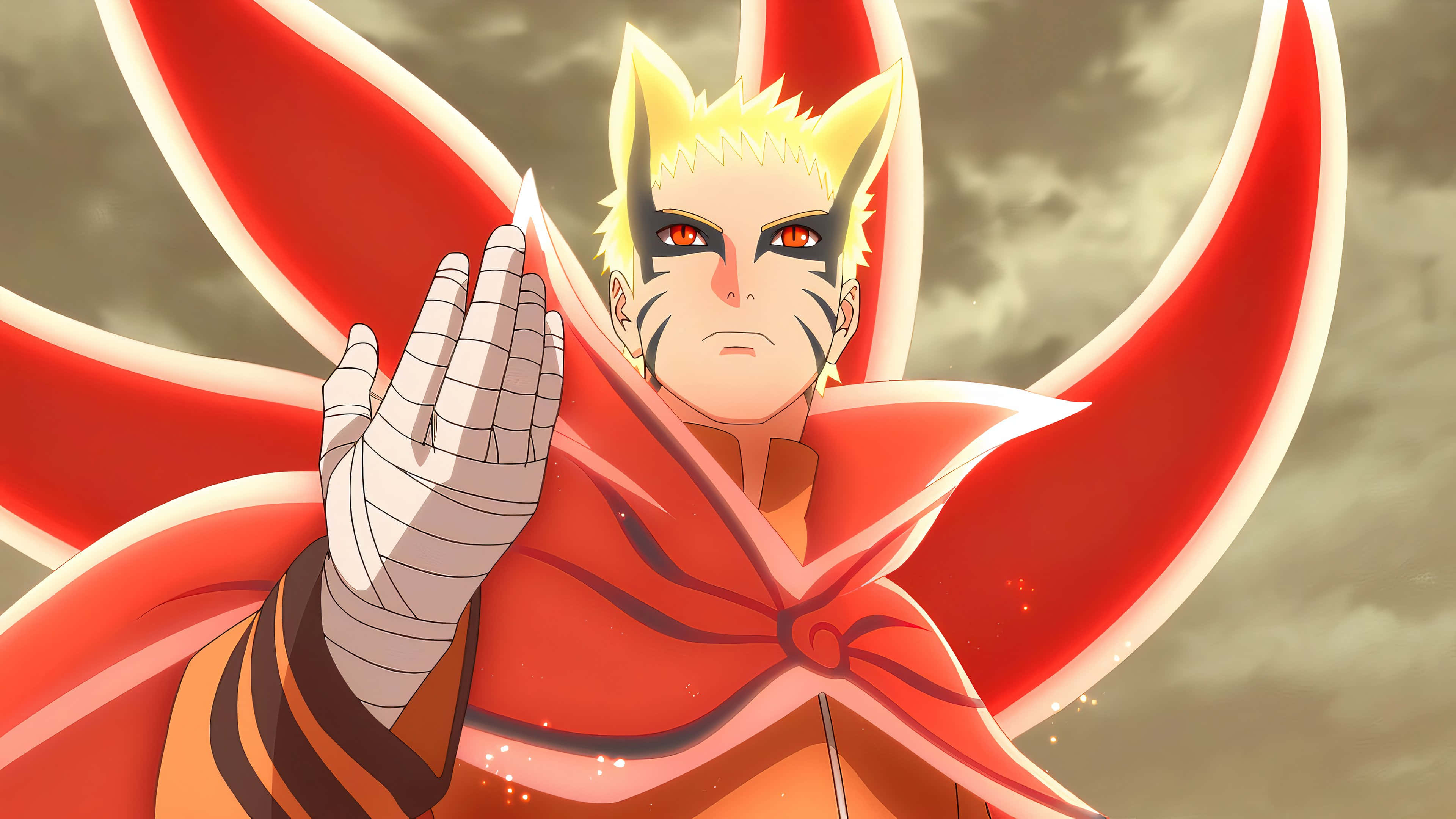 Naruto Uzumaki anaingia hatua Picha ya Ukuta