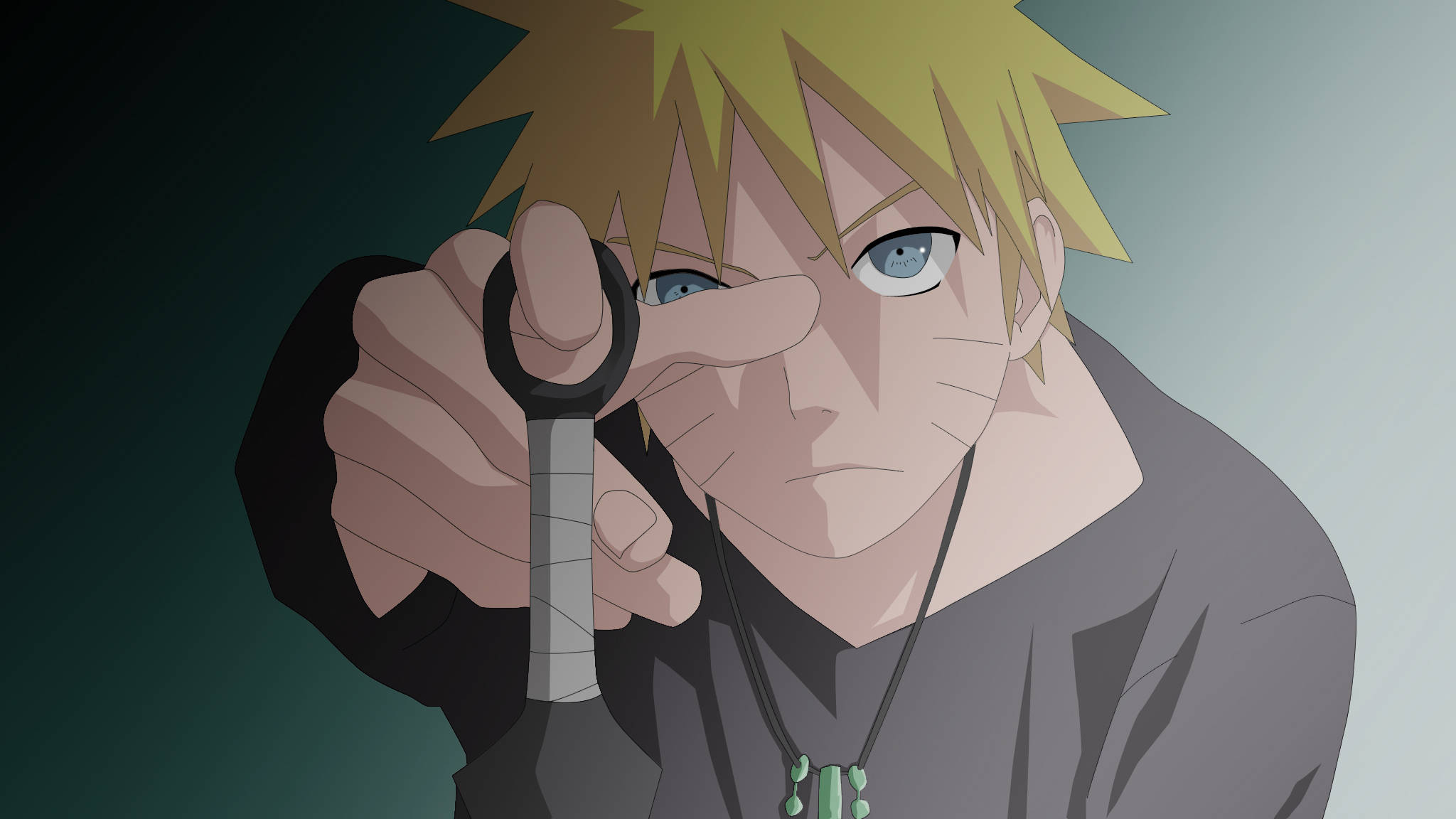 Naruto Uzumaki Mkakati wa Hokage wa Kwanza Picha ya Ukuta