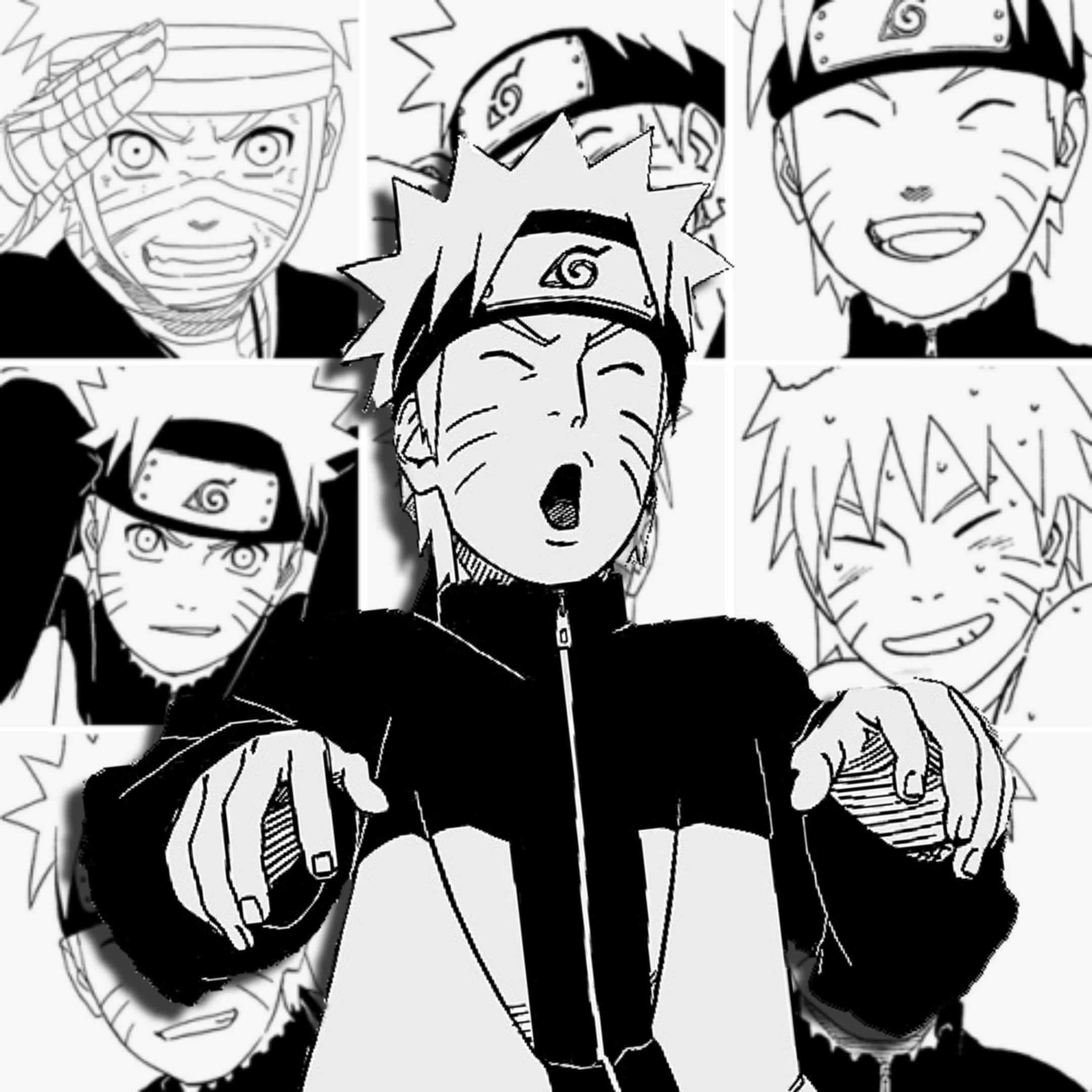 Naruto Uzumaki wa Kijiji cha Leaf Picha ya Ukuta