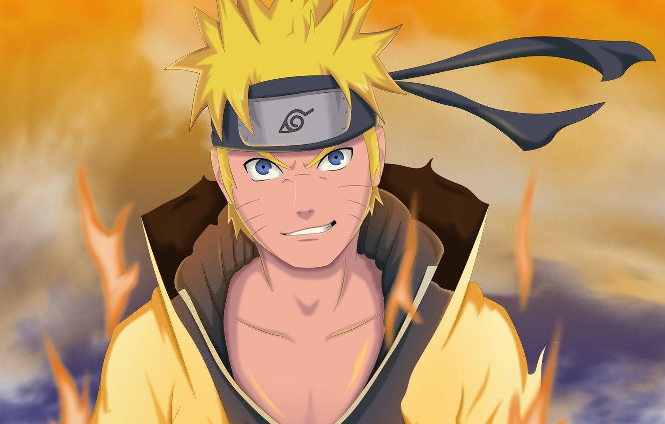 Naruto Vai Hai Njano Picha ya Ukuta
