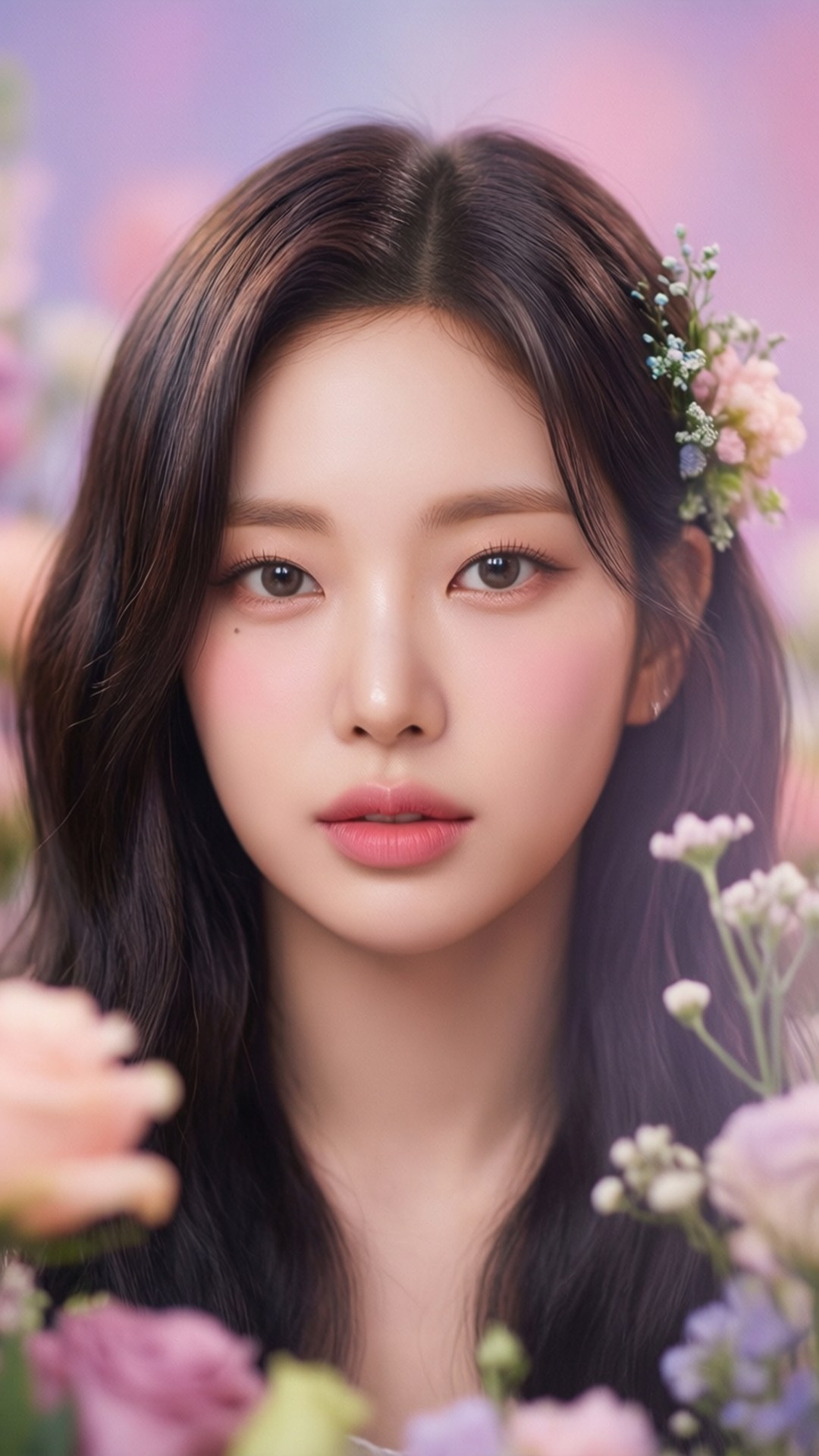 Ndoto ya Pasteli ya Nayeon Picha ya Ukuta