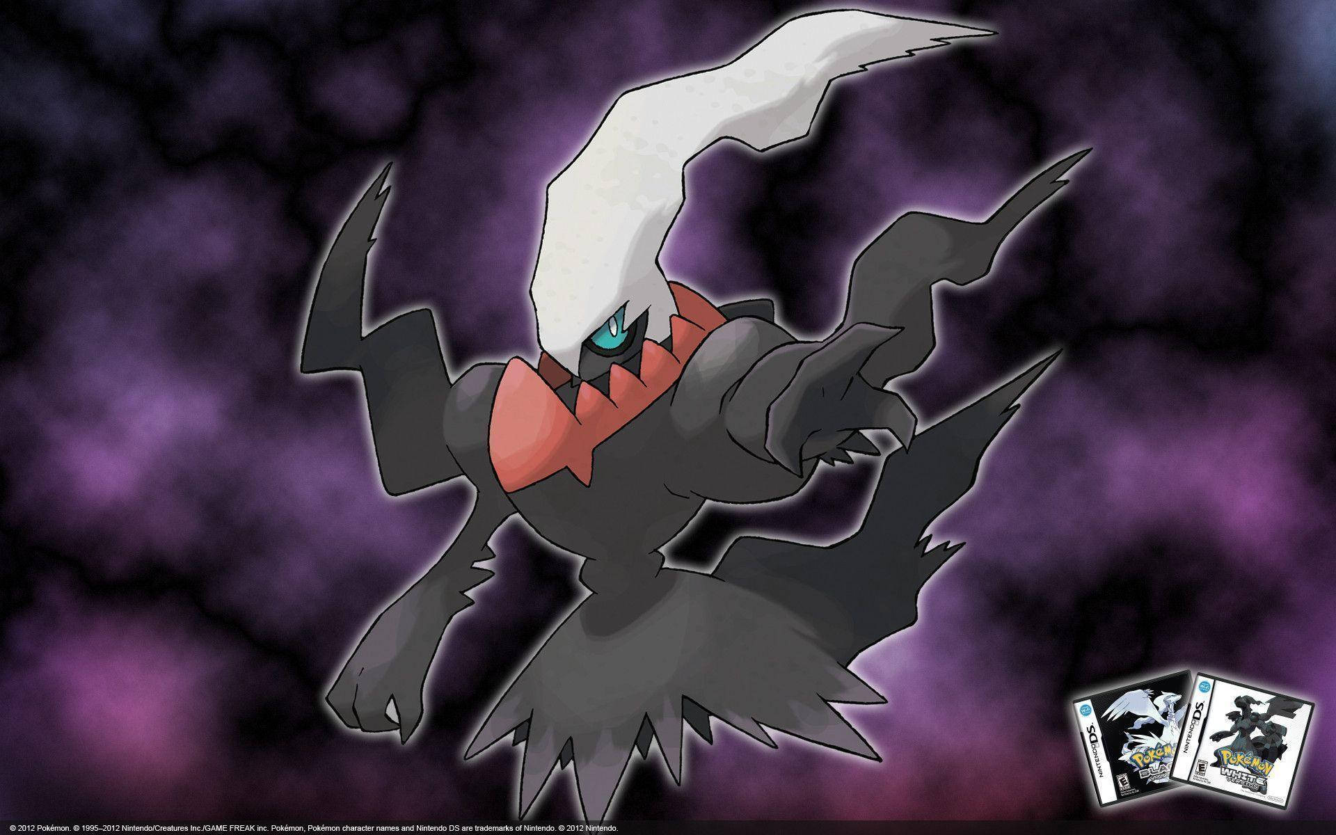 Ndoto ya Zambarau ya Darkrai Picha ya Ukuta