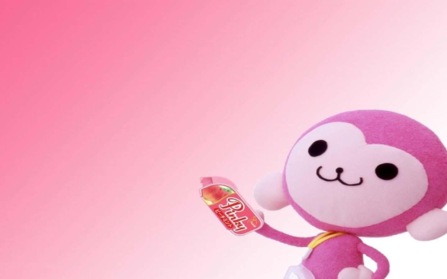Ndoto za usiku katika Pink Kawaii Picha ya Ukuta