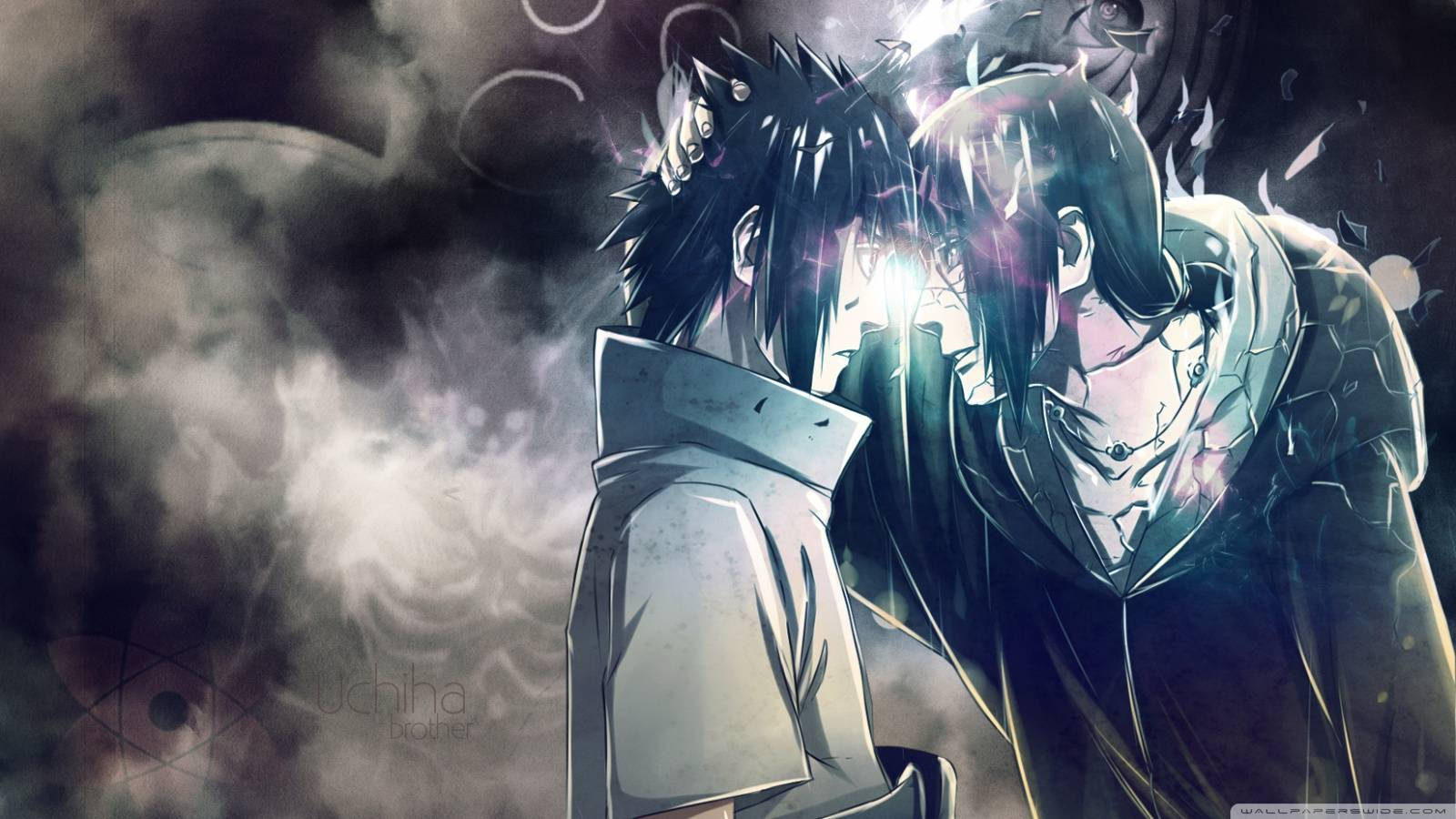 Ndugu wa Uchiha Sasuke na Itachi Picha ya Ukuta