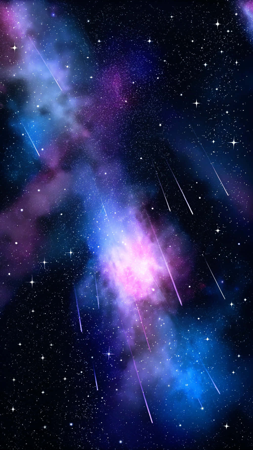 Nebula yenye rangi Picha ya Ukuta