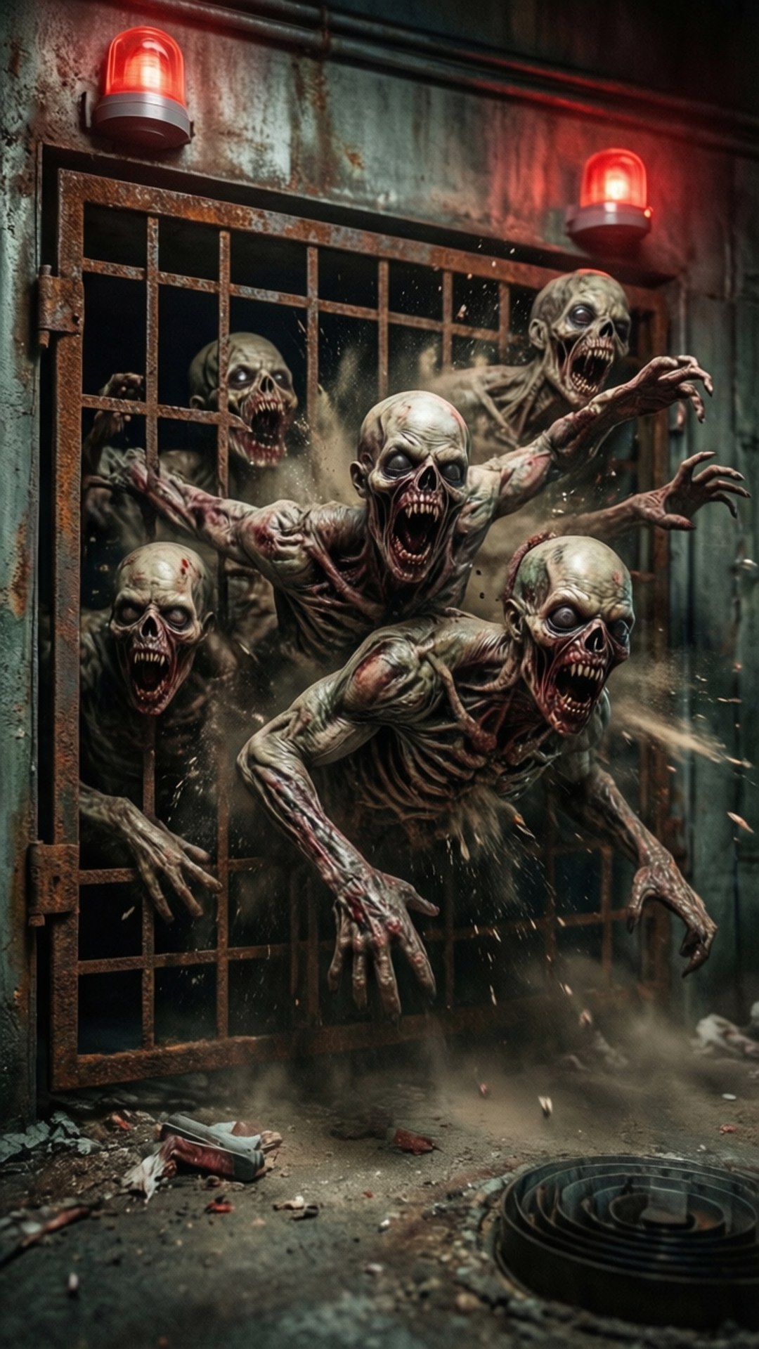 Necromorphs kutoka kwenye Venti Picha ya Ukuta