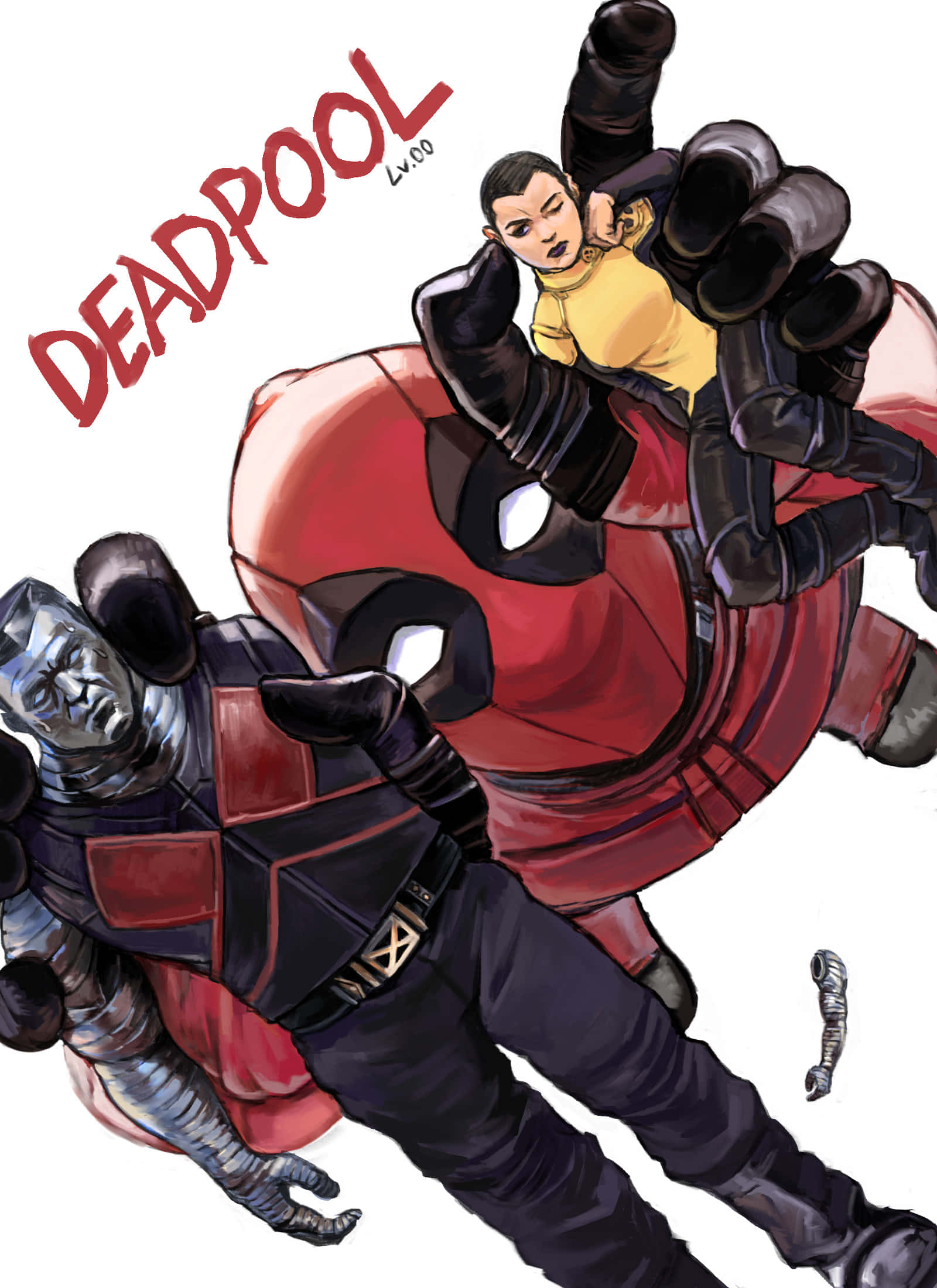 Negasonic Teenage Warhead in Action Picha ya Ukuta