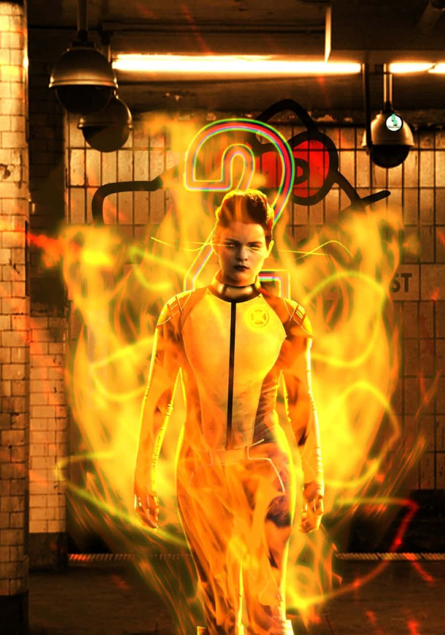 Negasonic Teenage Warhead Katika Hatua Picha ya Ukuta