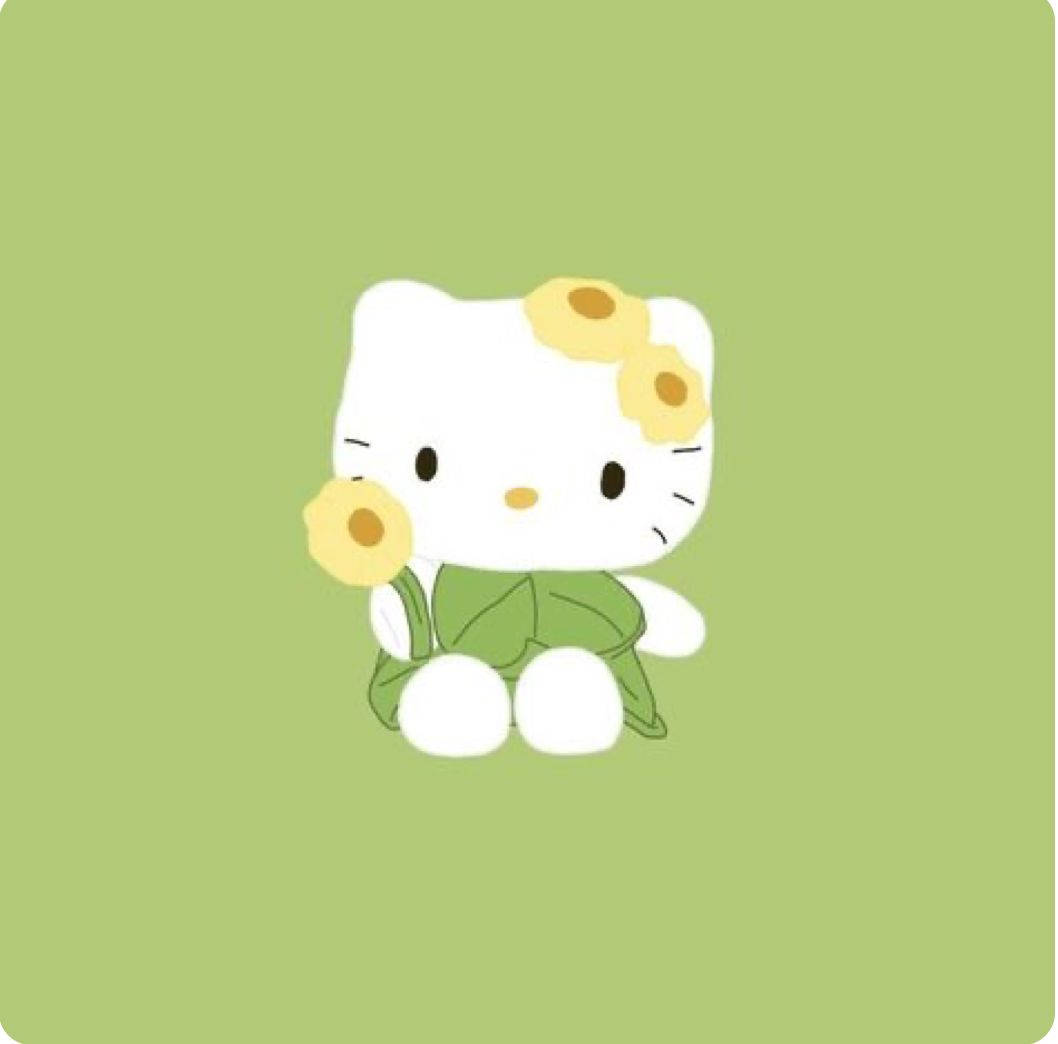 Nembo na Hello Kitty Picha ya Ukuta