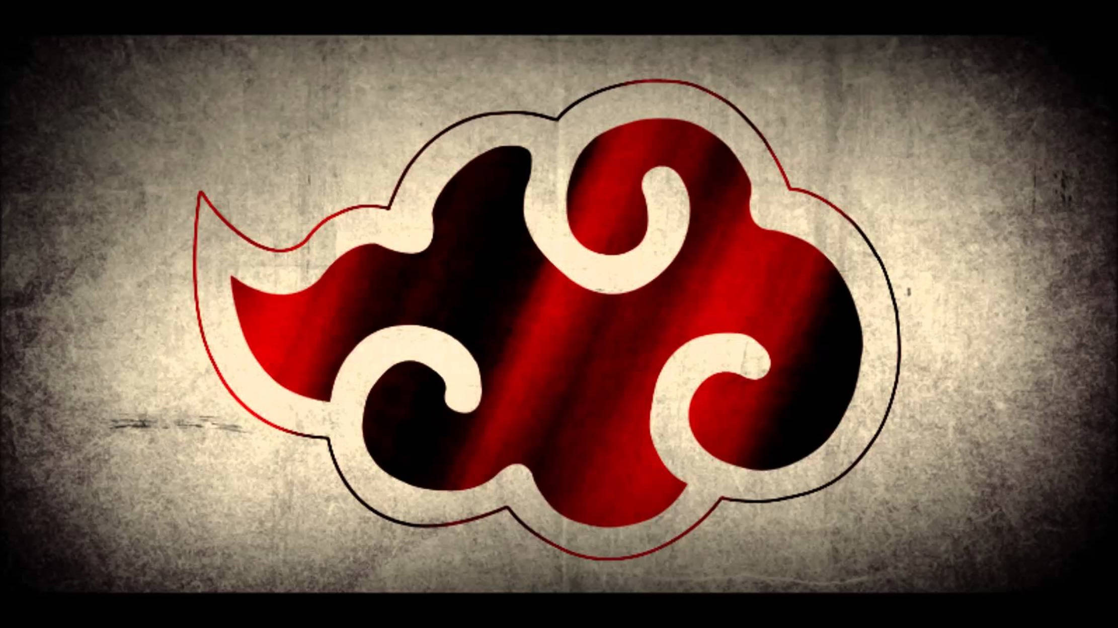 Nembo ya Akatsuki kwa Rangi Mbili Picha ya Ukuta