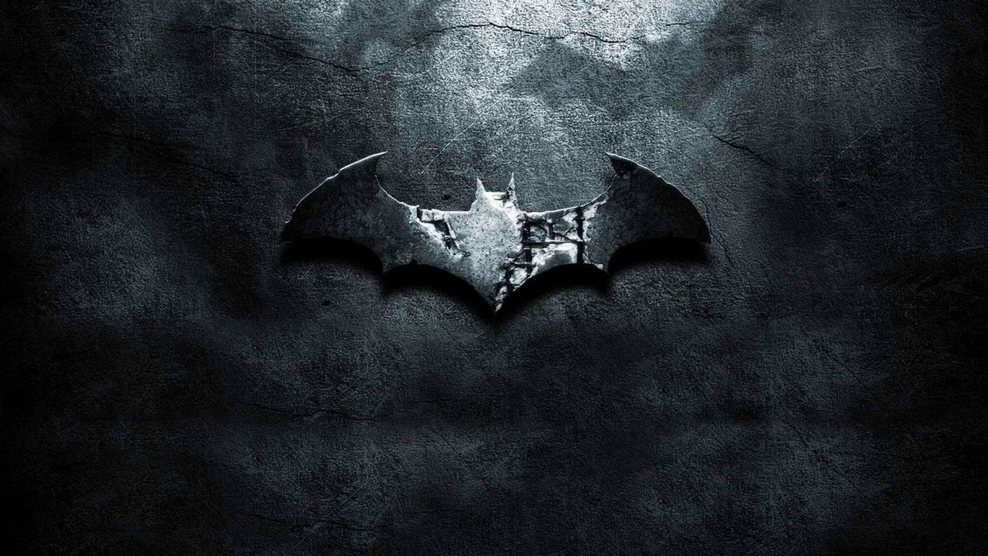 Nembo ya Batman ya Jiwe Gumu Picha ya Ukuta