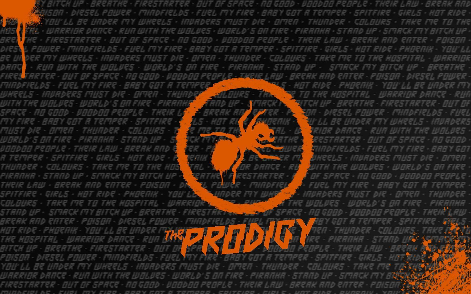 Nembo ya Bendi ya The Prodigy Picha ya Ukuta