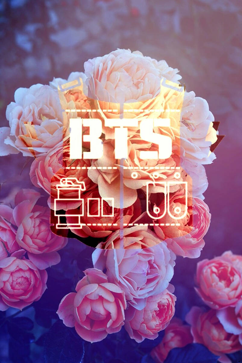 Nembo ya BTS Bulletproof Picha ya Ukuta