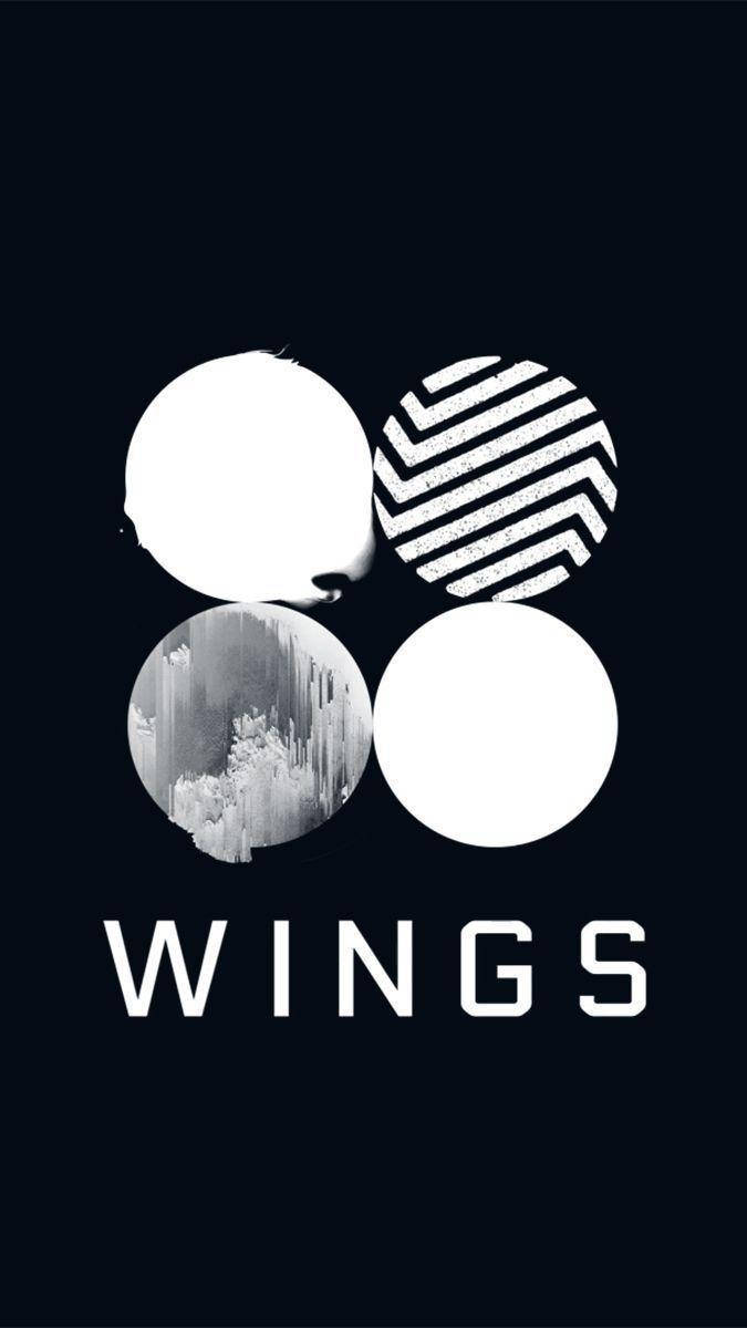 Nembo ya BTS Wings Picha ya Ukuta