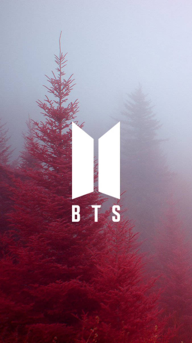 Nembo ya BTS yenye Urembo Picha ya Ukuta