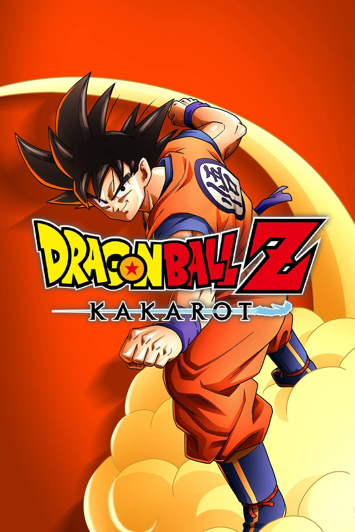 Nembo ya Dragon Ball Z Goku Akishambulia Picha ya Ukuta