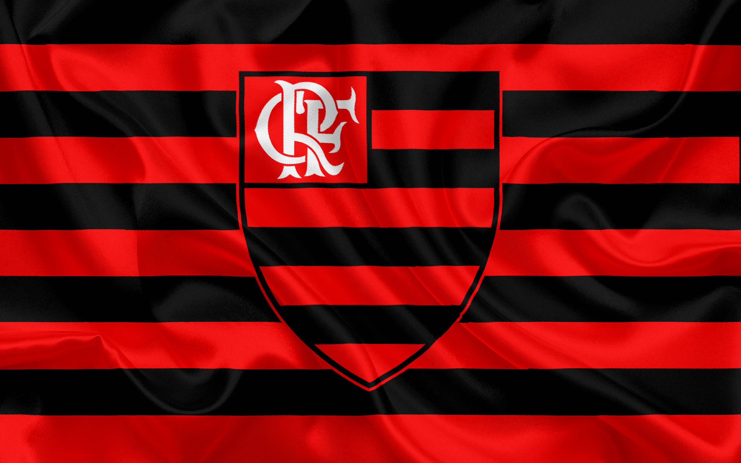 Nembo ya Flamengo FC Mistari Mlalo Picha ya Ukuta