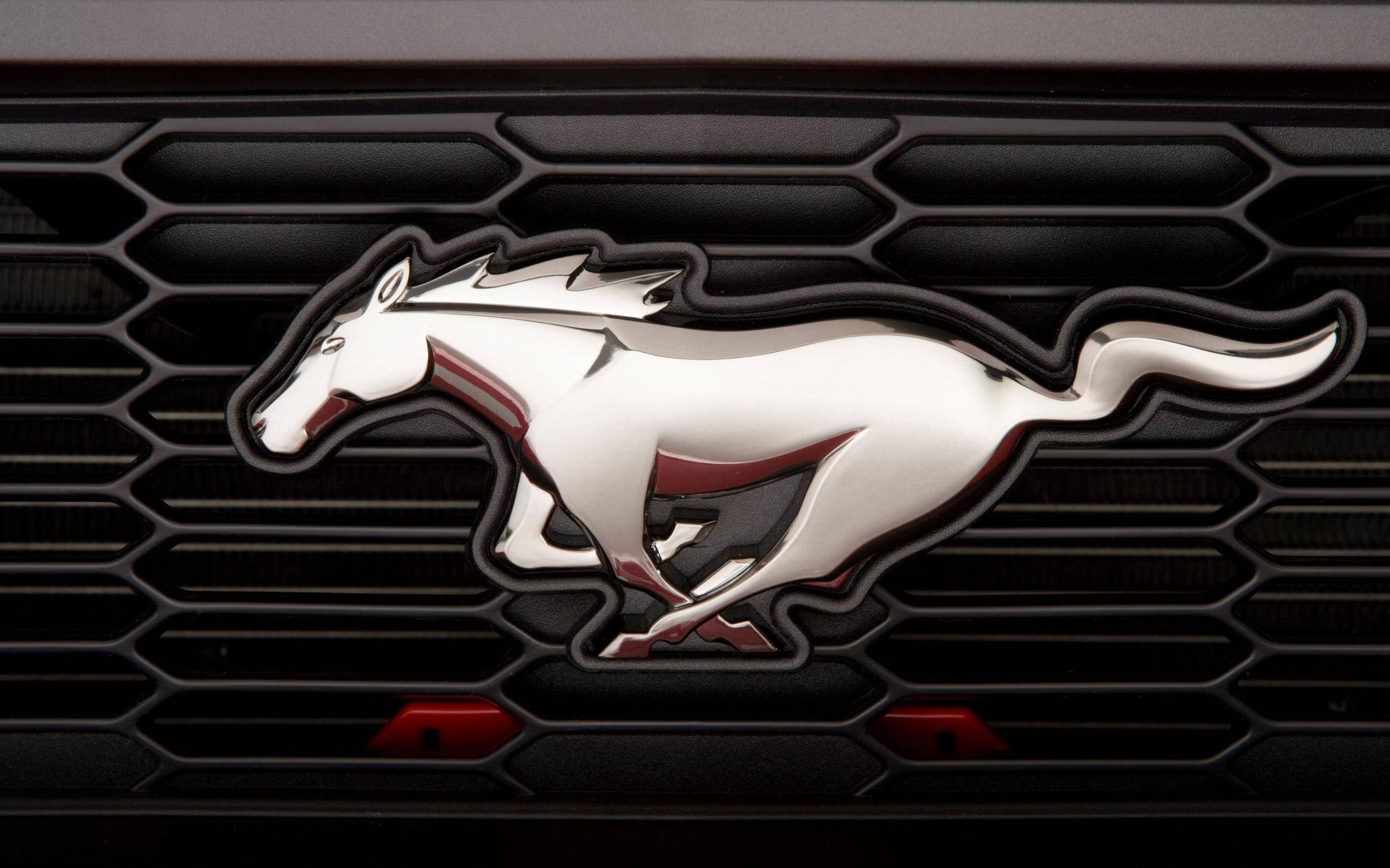 Nembo ya Ford Mustang HD - Ustadi Unakutana Nguvu Picha ya Ukuta