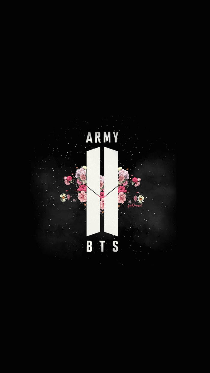 Nembo ya Jeshi la BTS Galaxy yenye Nyota Picha ya Ukuta