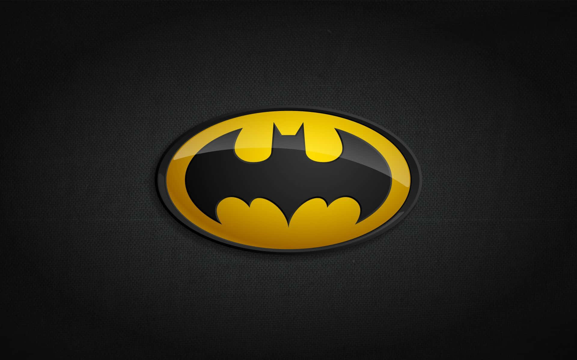 Nembo ya Kawaida ya Batman kwenye Kompyuta Kibao Picha ya Ukuta