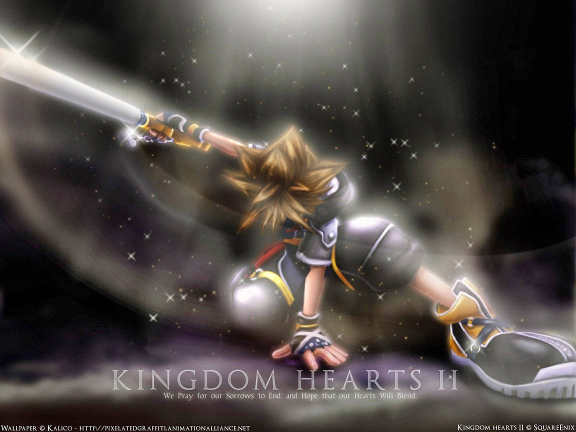 Nembo ya Kifahari ya Kingdom Hearts Picha ya Ukuta