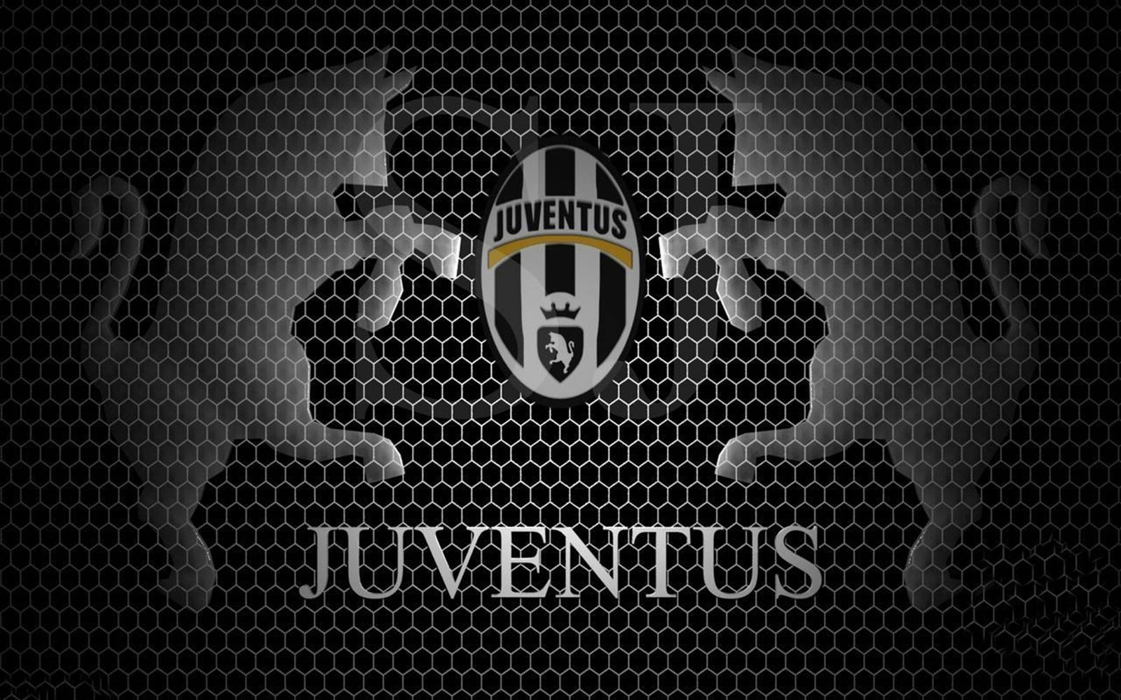 Nembo ya kipekee ya Juventus F.C. katika mwonekano wa juu Picha ya Ukuta