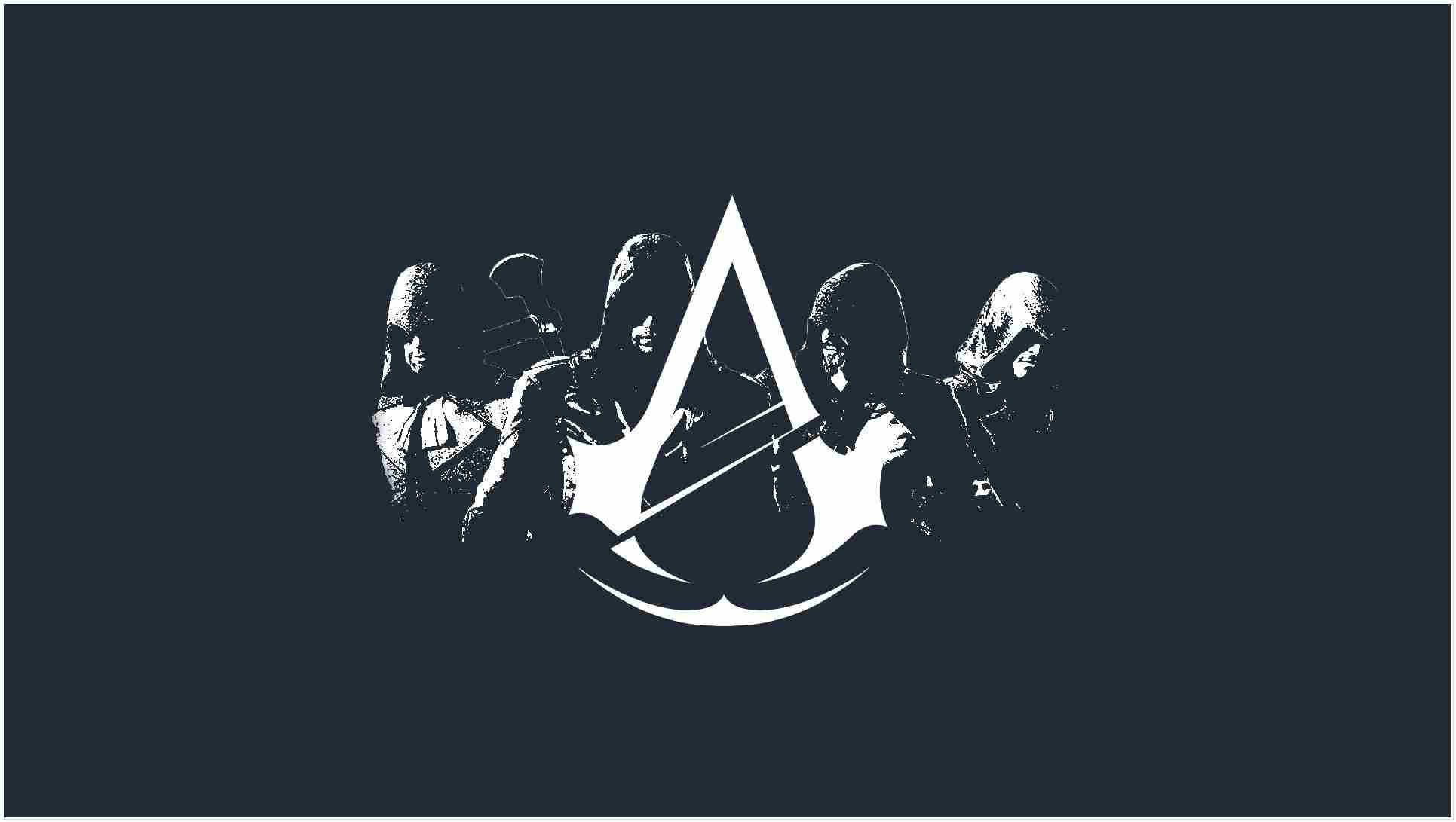 Nembo ya Mchezo wa Assassin's Creed Picha ya Ukuta