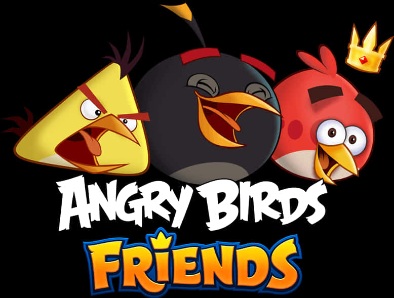 Nembo ya Mchezo wa Angry Birds Friends Picha ya Ukuta
