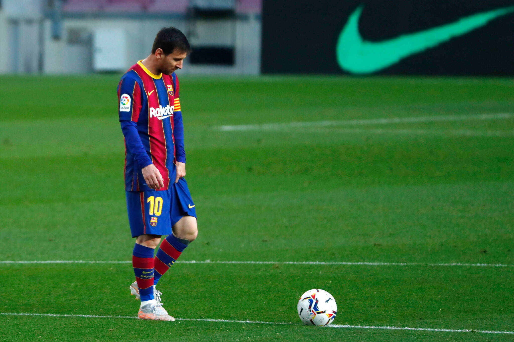 Nembo ya Messi 2021 Nike Picha ya Ukuta