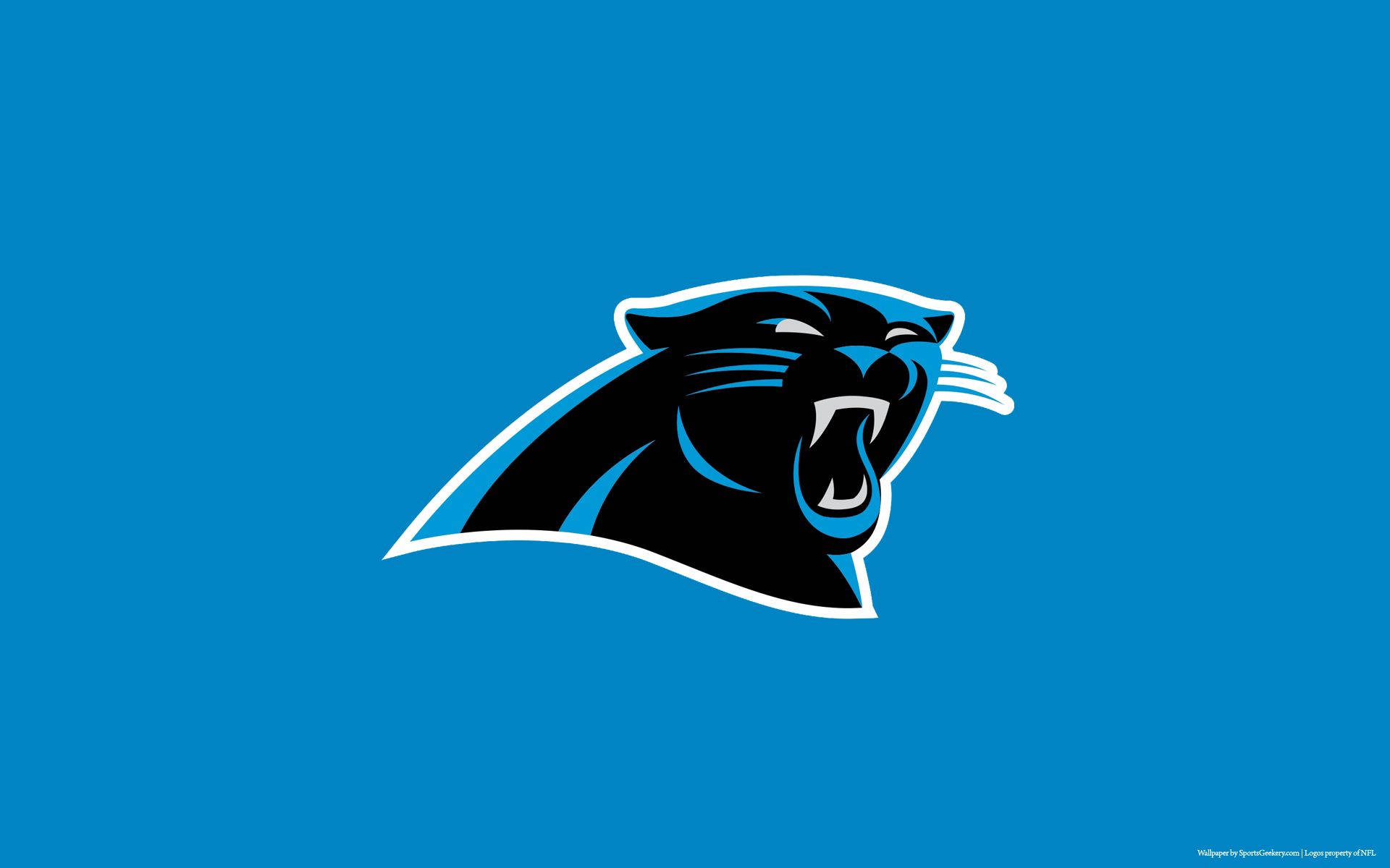 Nembo ya Mpira ya Nguvu ya Carolina Panthers Picha ya Ukuta