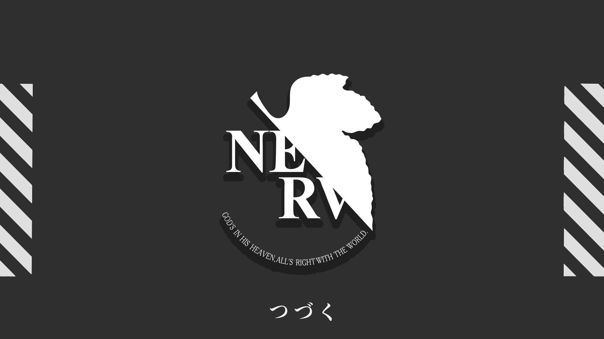 Nembo ya NERV Evangelion 4K Picha ya Ukuta