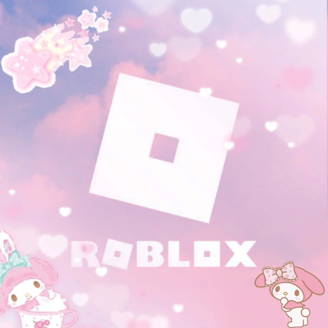 Nembo ya Roblox ya Kupendeza ya Kawaii Picha ya Ukuta