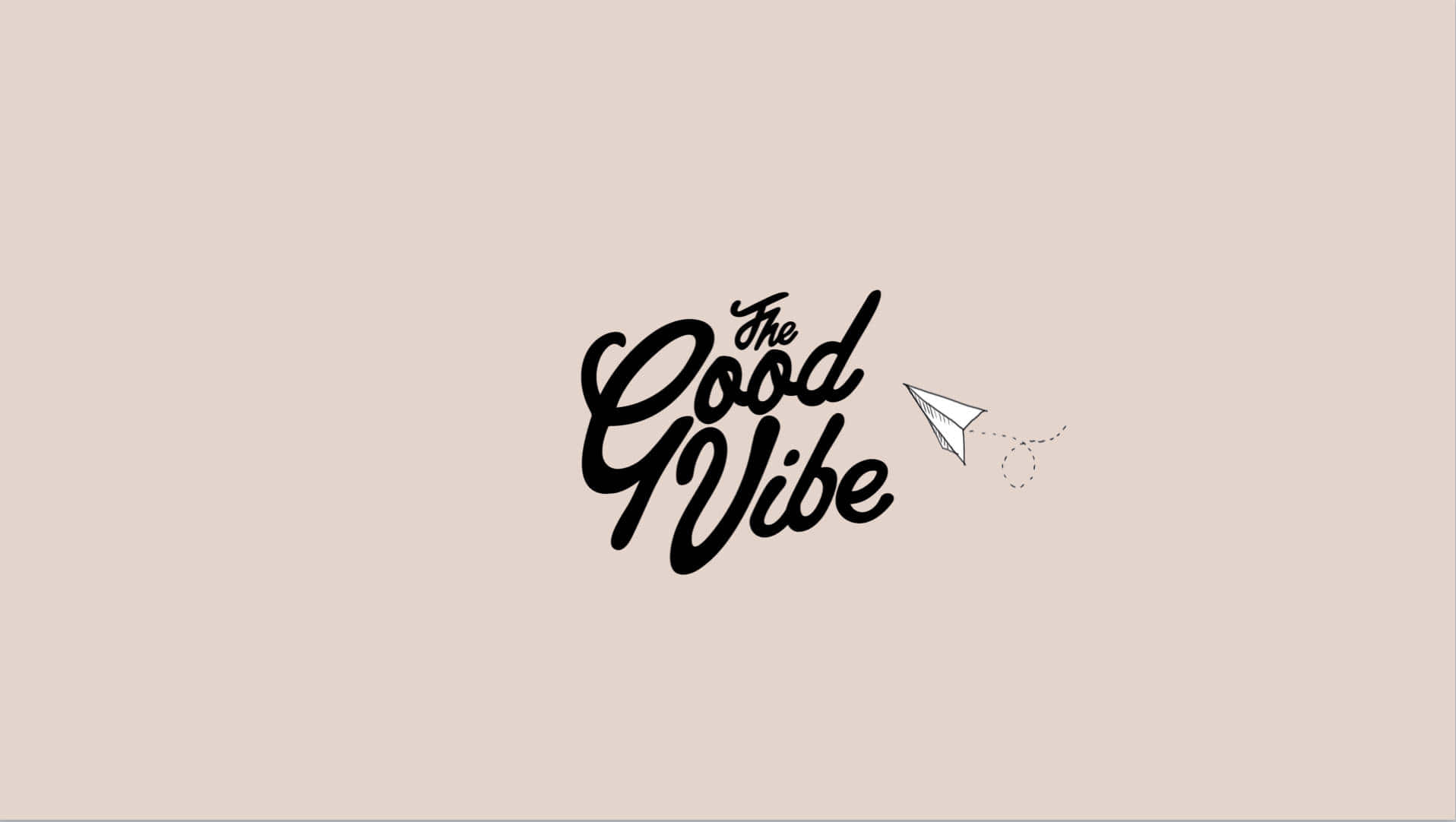 Nembo ya The Good Vibe Picha ya Ukuta