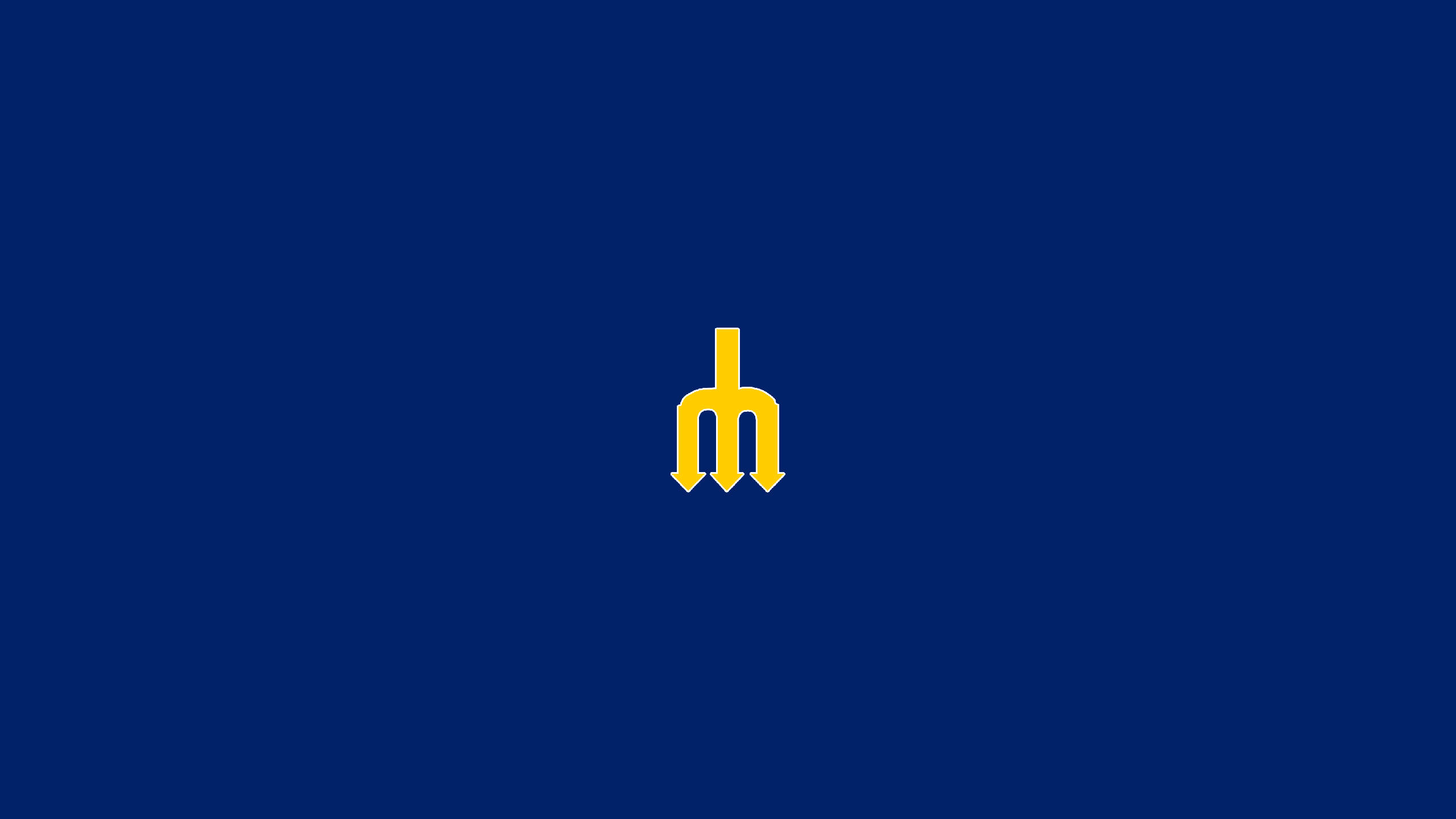 Nembo ya Trident ya Seattle Mariners Picha ya Ukuta