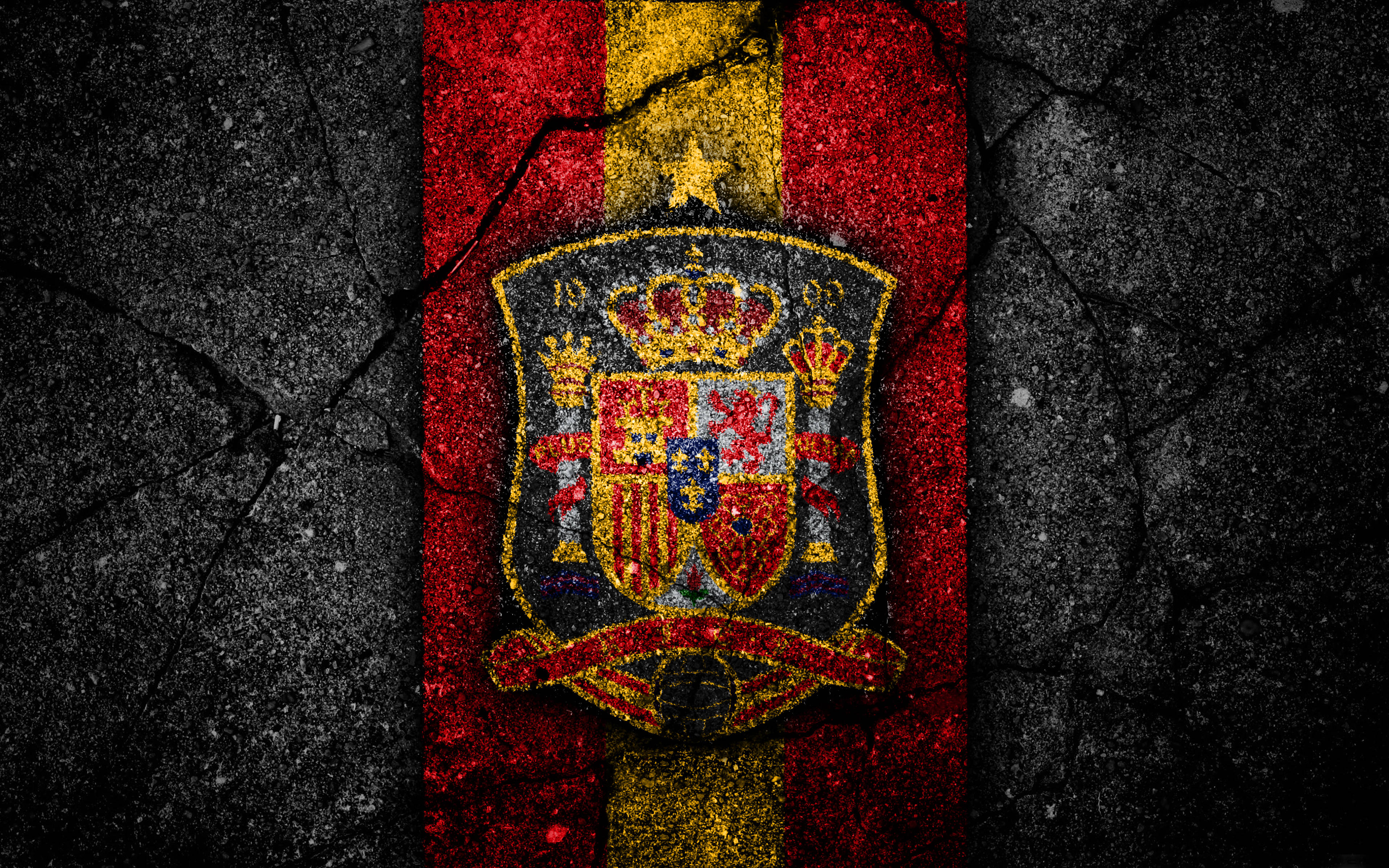 Nembo ya Ubunifu ya Timu ya Taifa ya Soka ya Hispania Picha ya Ukuta