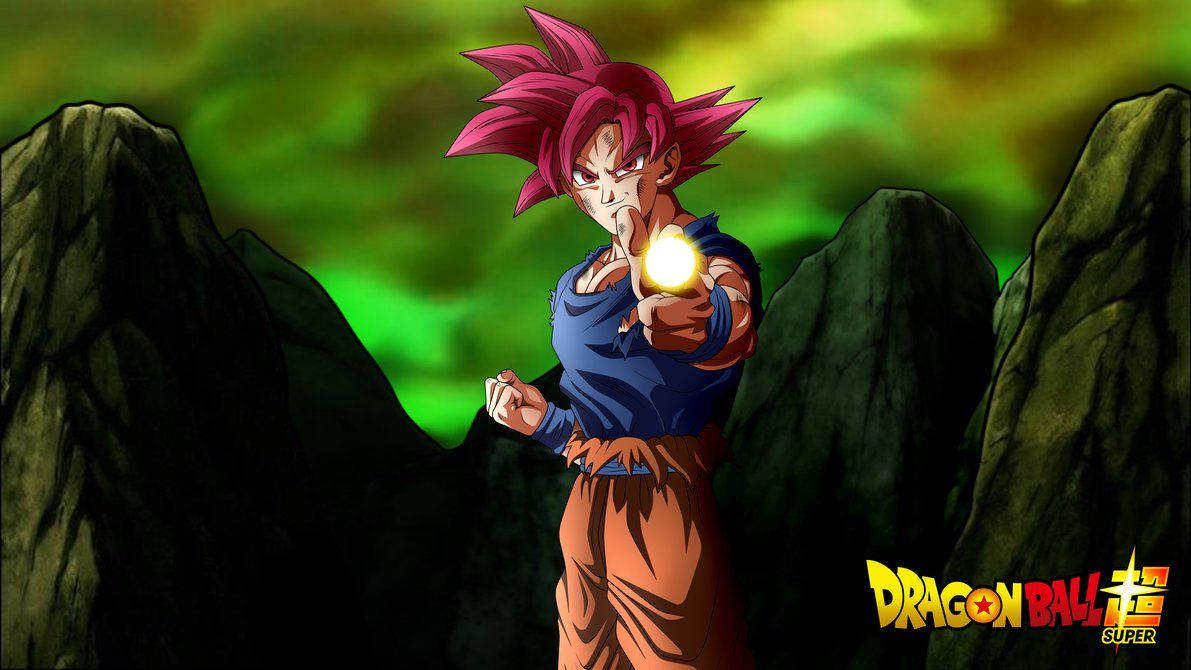 Nenda Super Saiyan God Kufungua Kiwango Kipya cha Nguvu Picha ya Ukuta